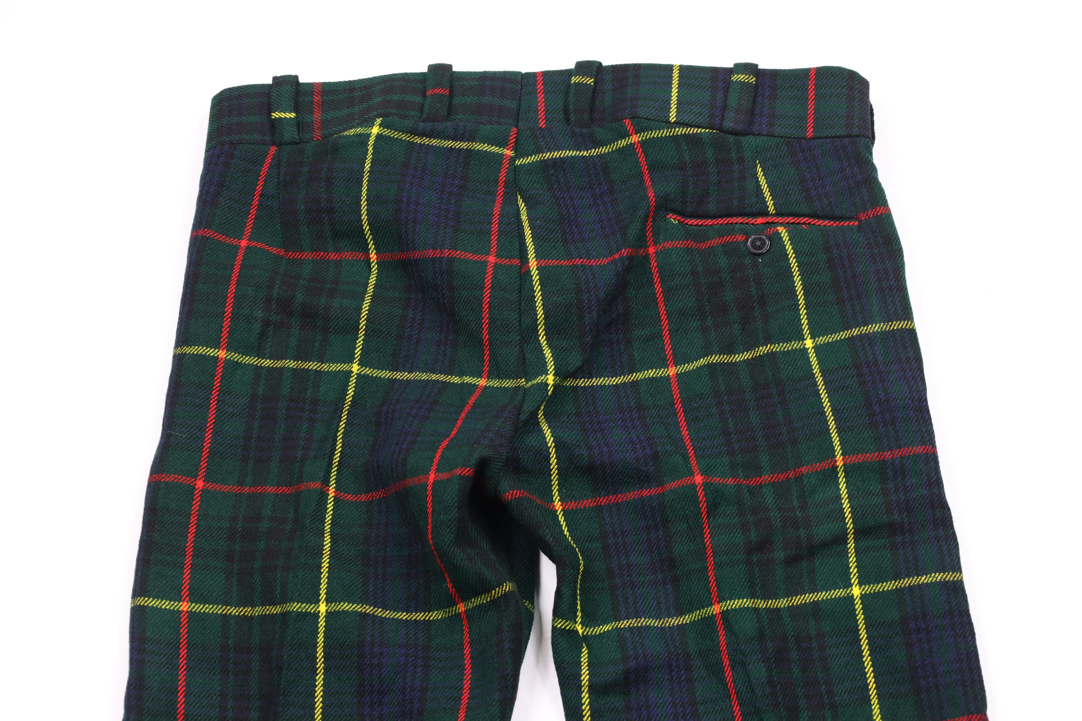 Vintage Vintage 90s Streetwear Knit Golf Chino Pants Rainbow Plaid Size US 36 / EU 52 - 11 Thumbnail