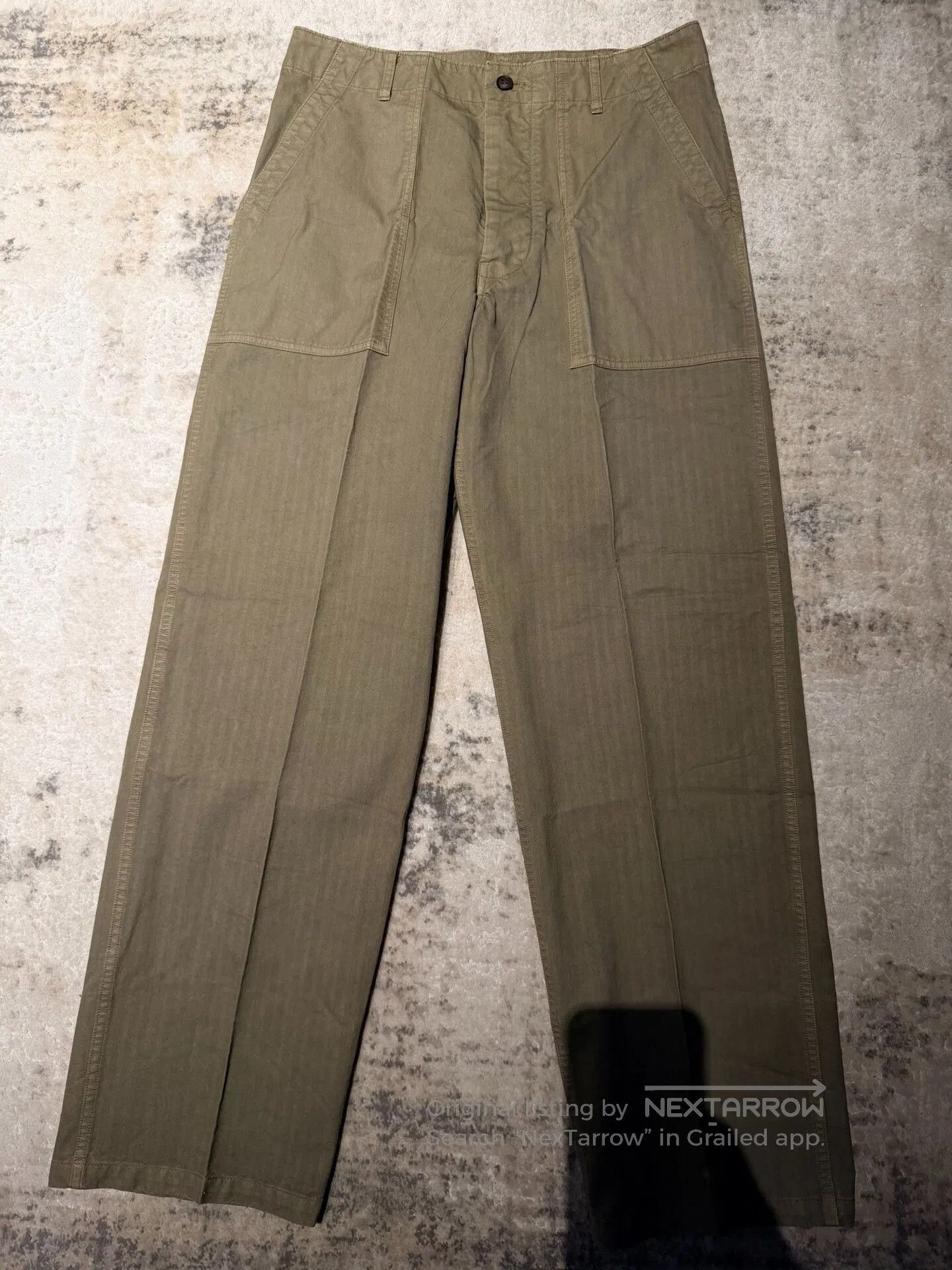 Visvim VISVIM Benning Pants Olive Military Style. | Grailed