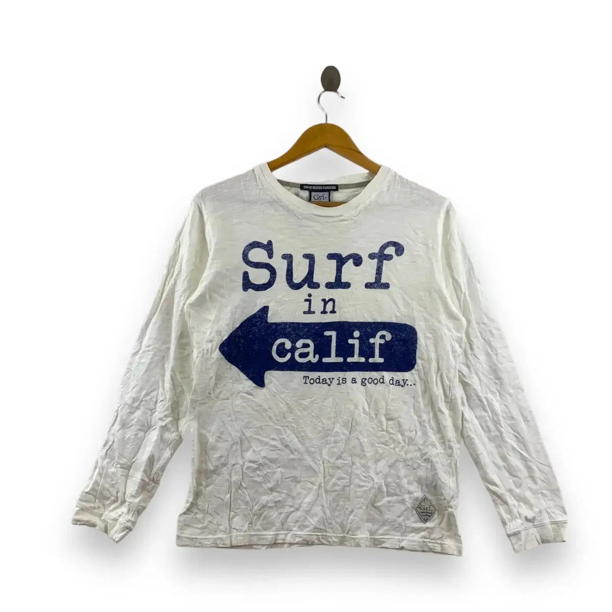 Vintage GRF GRAPHIC RESEARCH FOUNDATION Surf Calif Shirt Top Size US M / EU 48-50 / 2 - 1 Thumbnail