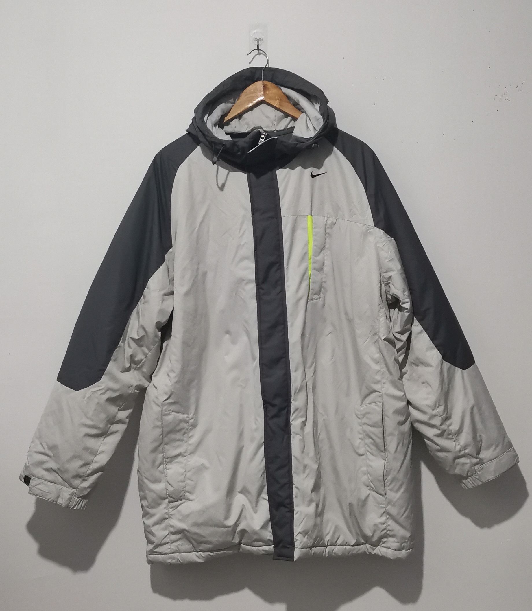 Nike Vintage Nike Clima-Fit Windbreaker Jacket - Men’s XXL – Grey Size US XXL / EU 58 / 5 - 1 Thumbnail