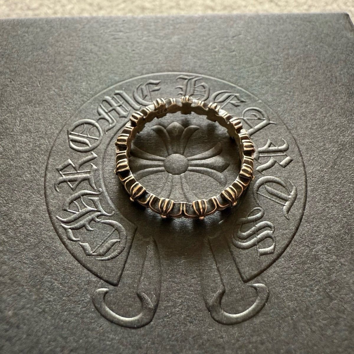 Chrome Hearts Chrome Hearts tiny e sliver ring size 6 Size ONE SIZE - 2 Thumbnail