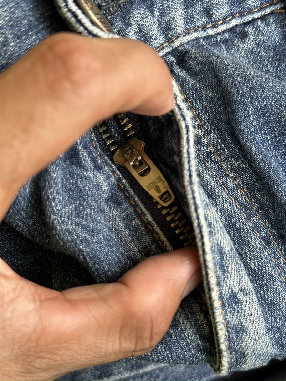Kapital Trashed Edwin Embroid Distress Denim🎌💥 Size US 34 / EU 50 - 11 Thumbnail