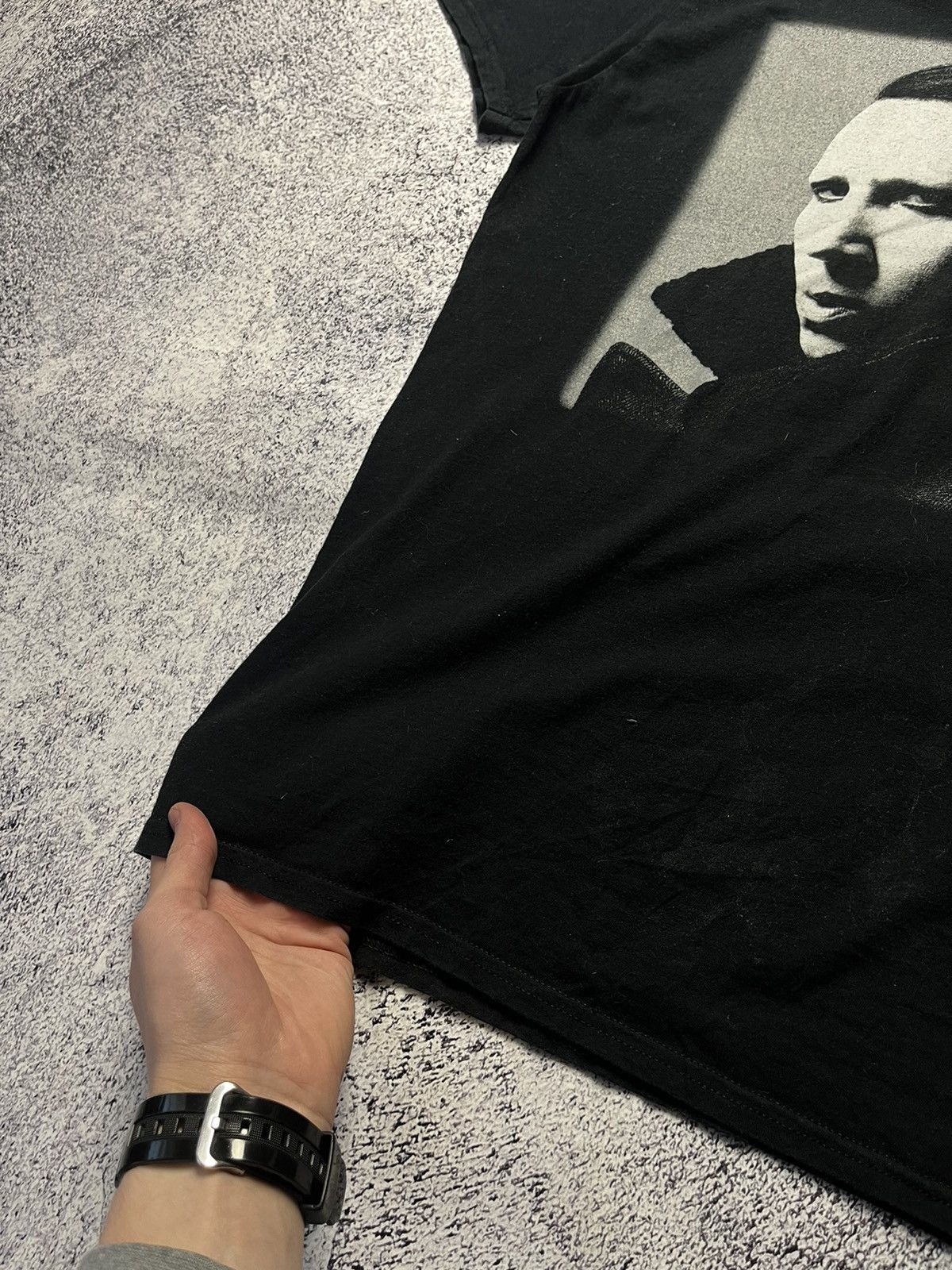 Band Tees Marilyn Manson Heaven Upside Down 2017 Tour T Shirt Size US M / EU 48-50 / 2 - 11 Thumbnail