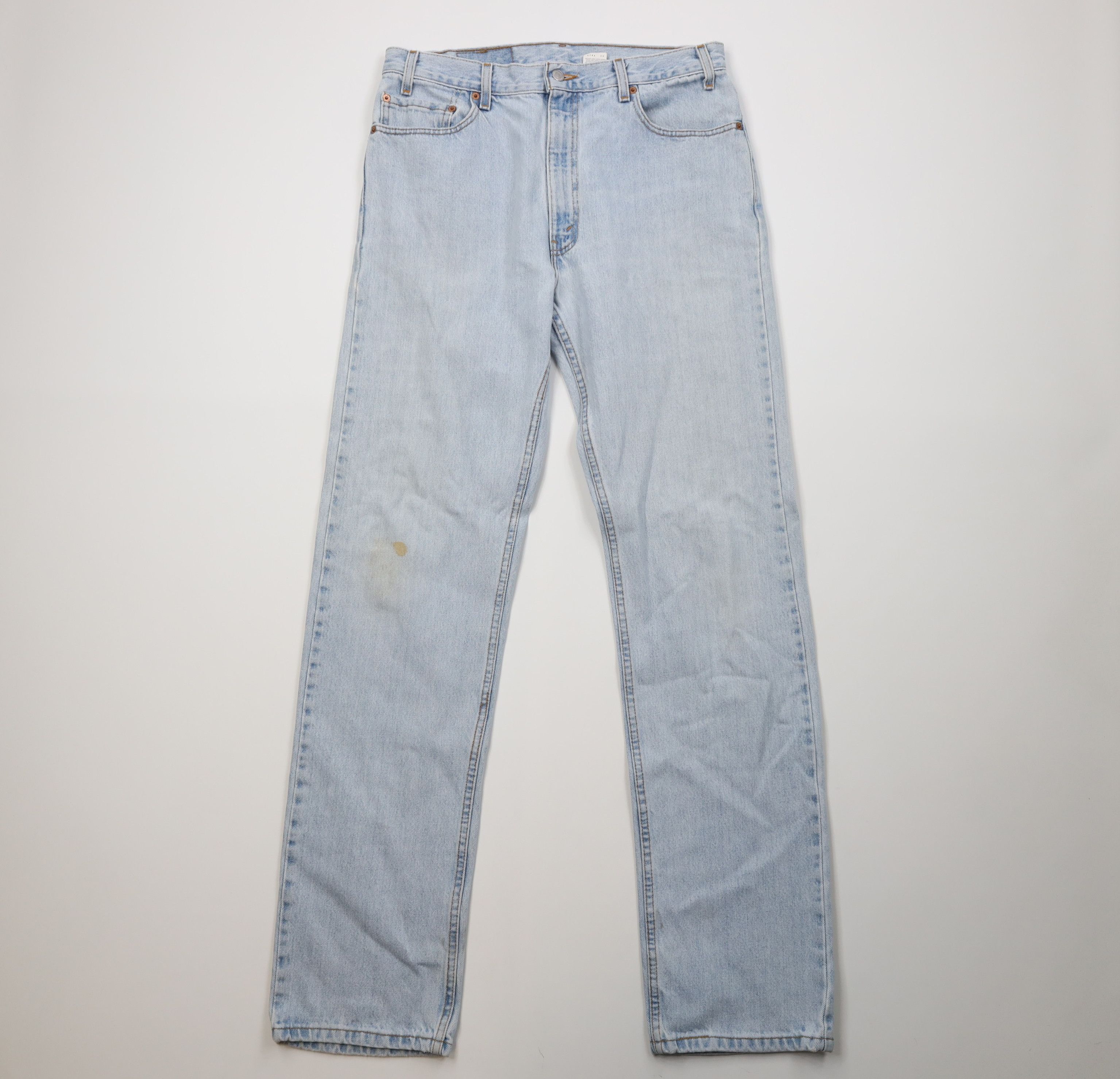 Levi's Vintage Y2K 2001 Levis 505 Straight Leg Jeans Blue USA Size US 36 / EU 52 - 1 Thumbnail