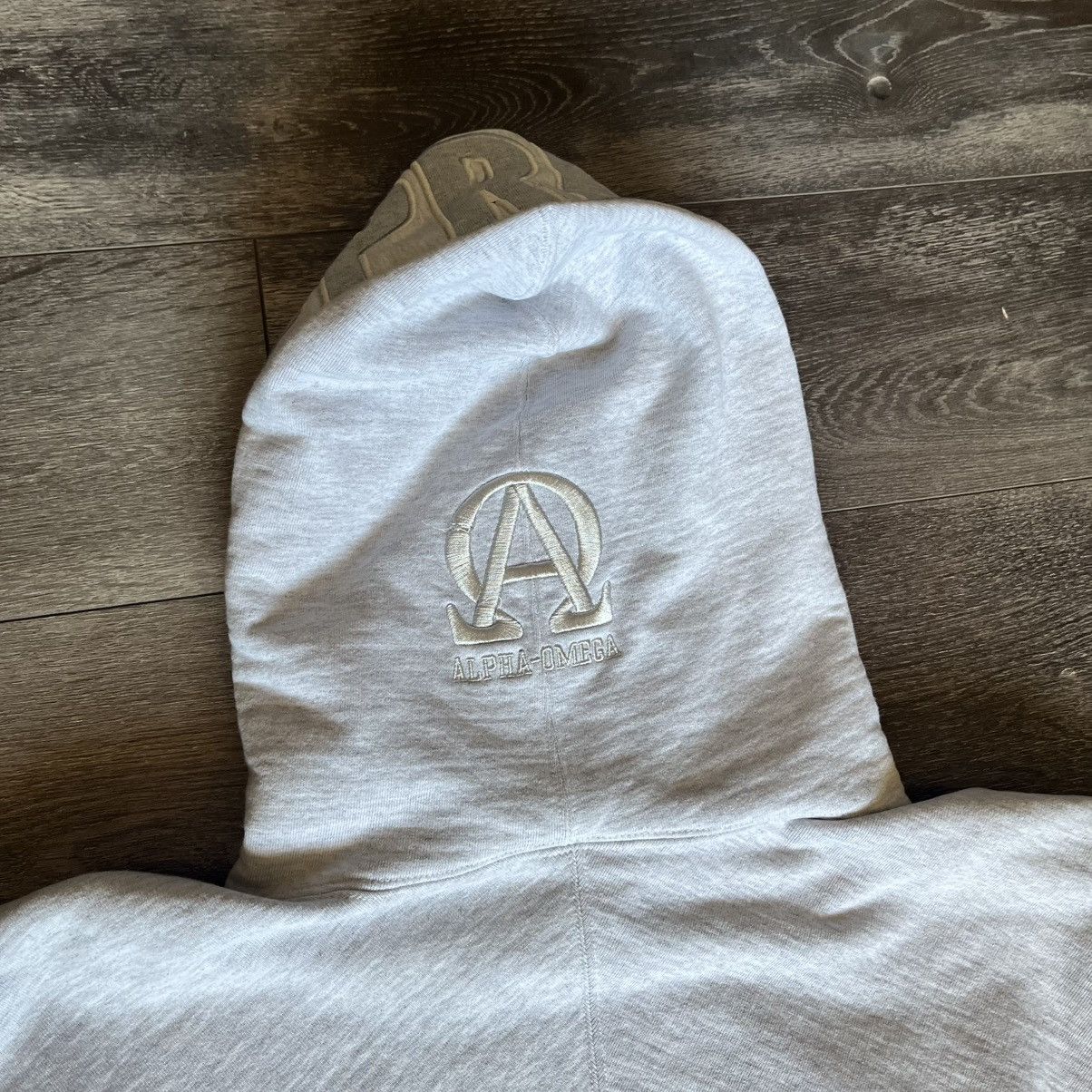 Supreme Surpreme US-NY Hooded Sweatshirt Hoodie Ash Grey FW22 Size US XXL / EU 58 / 5 - 8 Thumbnail