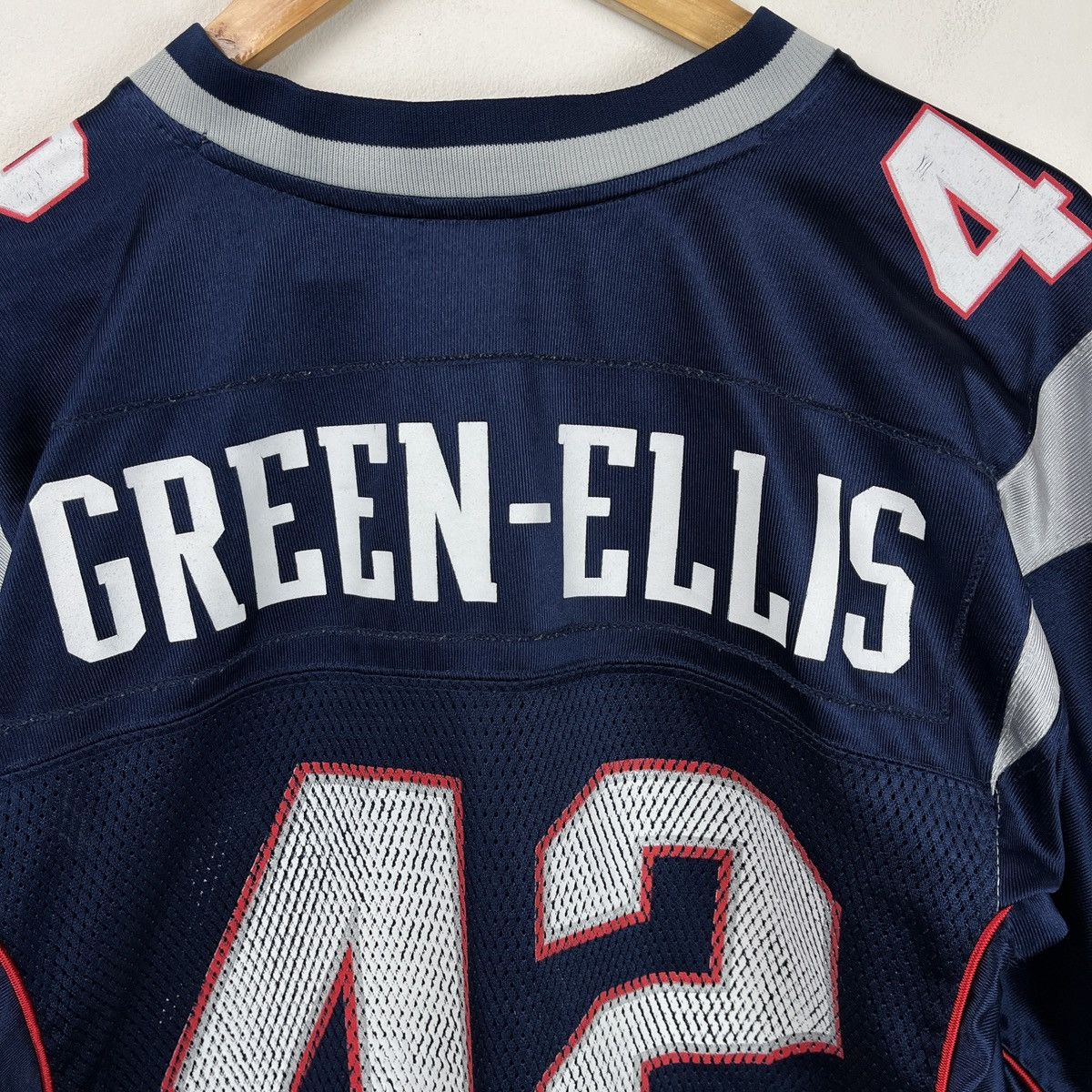 Reebok Green-Ellis 42 Reebok Patriots Jersey NFL Football Y2k 2011 Size US S / EU 44-46 / 1 - 13 Thumbnail