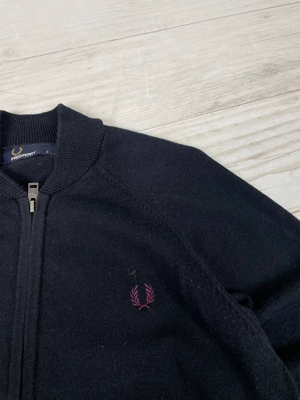 Fred Perry Fred Perry Wool Sweater Full Zip Knit Bomber Size US S / EU 44-46 / 1 - 6 Thumbnail