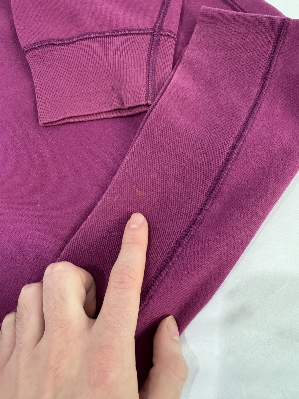 Supreme Supreme Magenta Screenprint Box Logo Crewneck 2007 Size US L / EU 52-54 / 3 - 5 Thumbnail