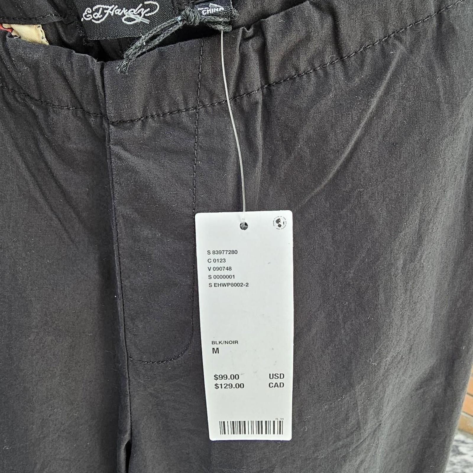 Ed Hardy Ed Hardy Women's Black Pants Size 30" / US 8 / IT 44 - 5 Thumbnail