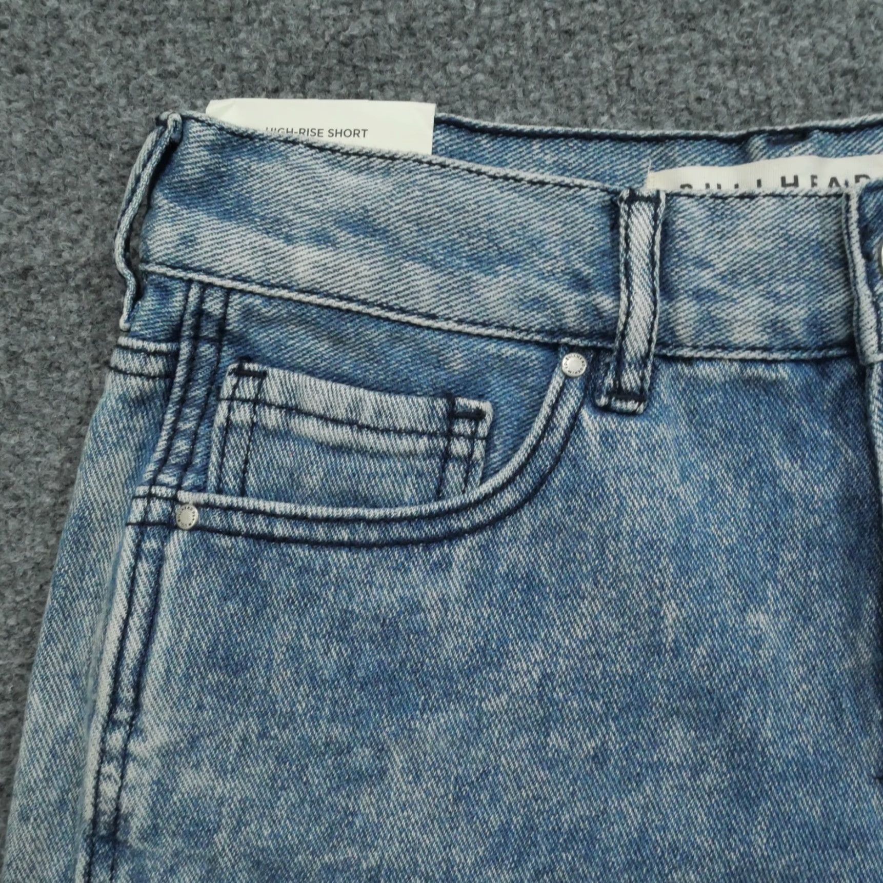 Denime Bullhead Denim Co. Shorts Womens 25 Blue Denim Distressed Cut Off 26x2 Casual Grunge 90s Mens? Size 26" / US 2 / IT 38 - 2 Thumbnail