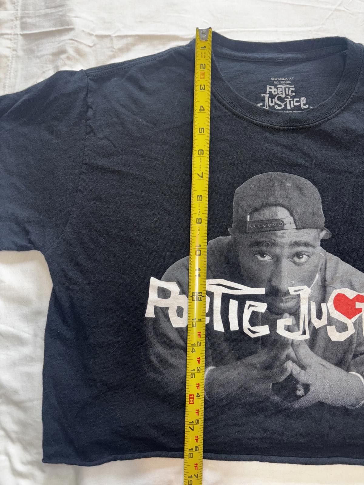 Designer Vintage Poetic Justice T-Shirt Size M / US 6-8 / IT 42-44 - 5 Thumbnail