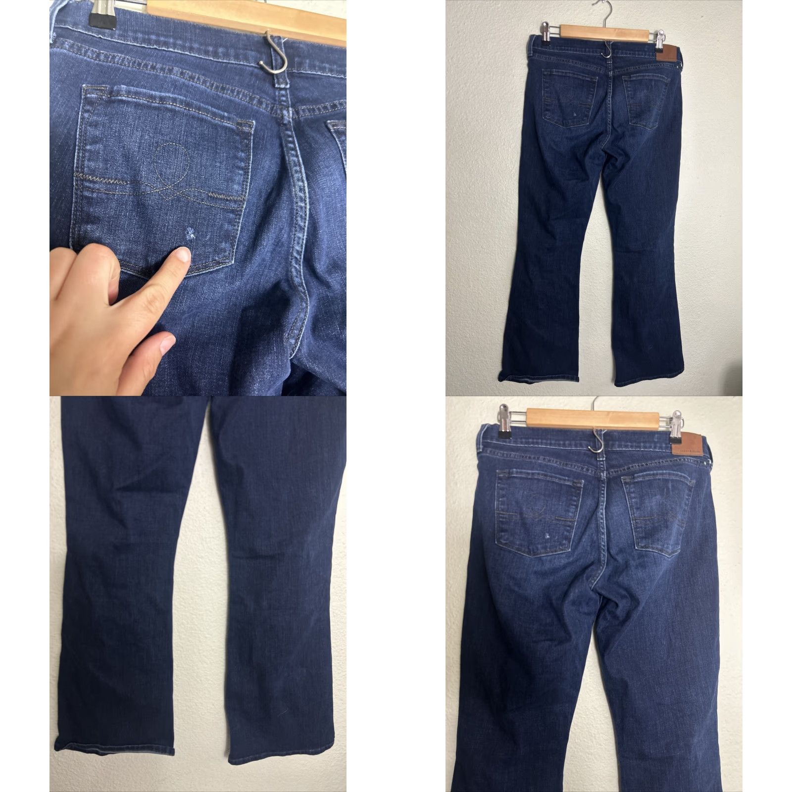Lucky Brand Lucky Brand Sofia Boot Dark Wash Jeans 8 Regular Women 8 Dark Blue Bootcut 30x30 Size 30" / US 8 / IT 44 - 8 Thumbnail