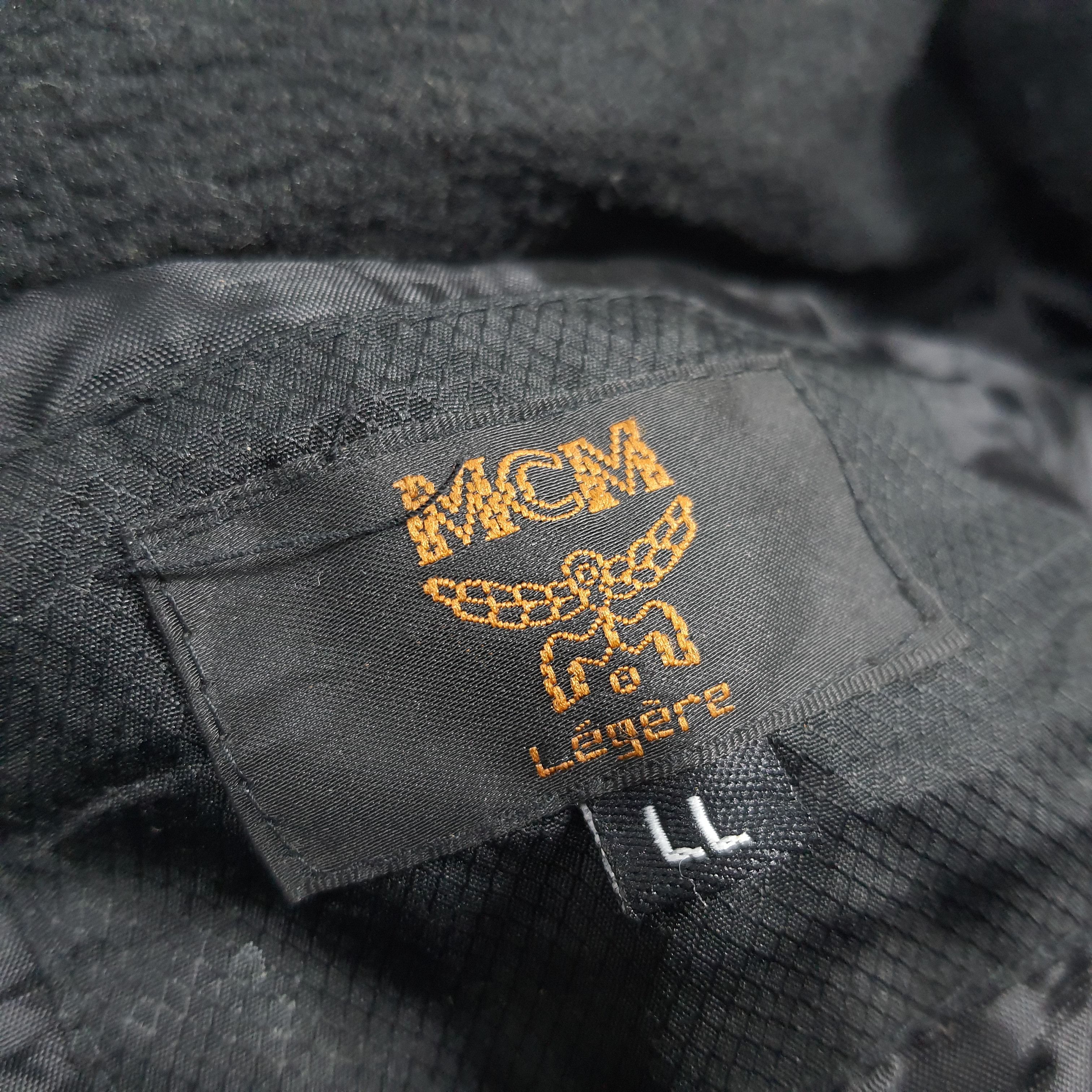 MCM Vintage MCM Legere Quilted Jacket Black Ripstop C286N8 Size US XL / EU 56 / 4 - 6 Thumbnail
