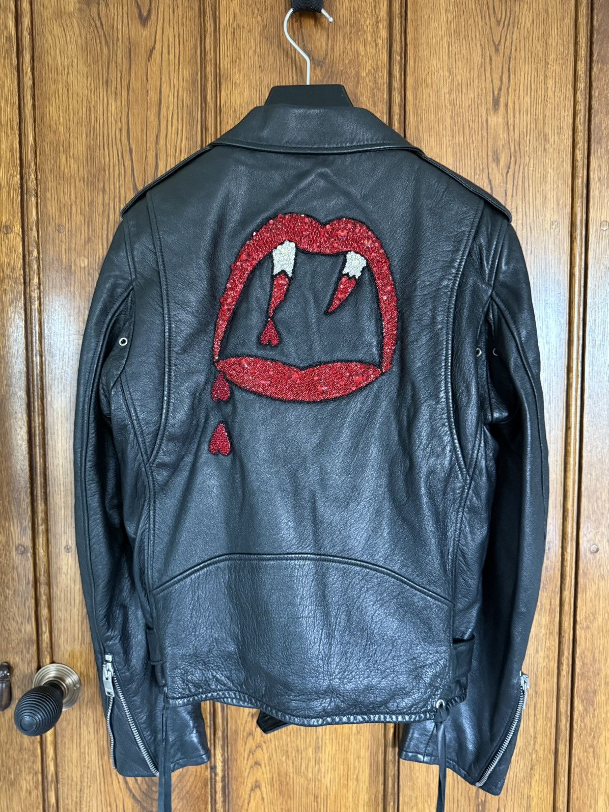 Saint Laurent Paris Saint Laurent Bloodluster leather L17 biker jacket 46 Hedi Size US S / EU 44-46 / 1 - 2 Thumbnail
