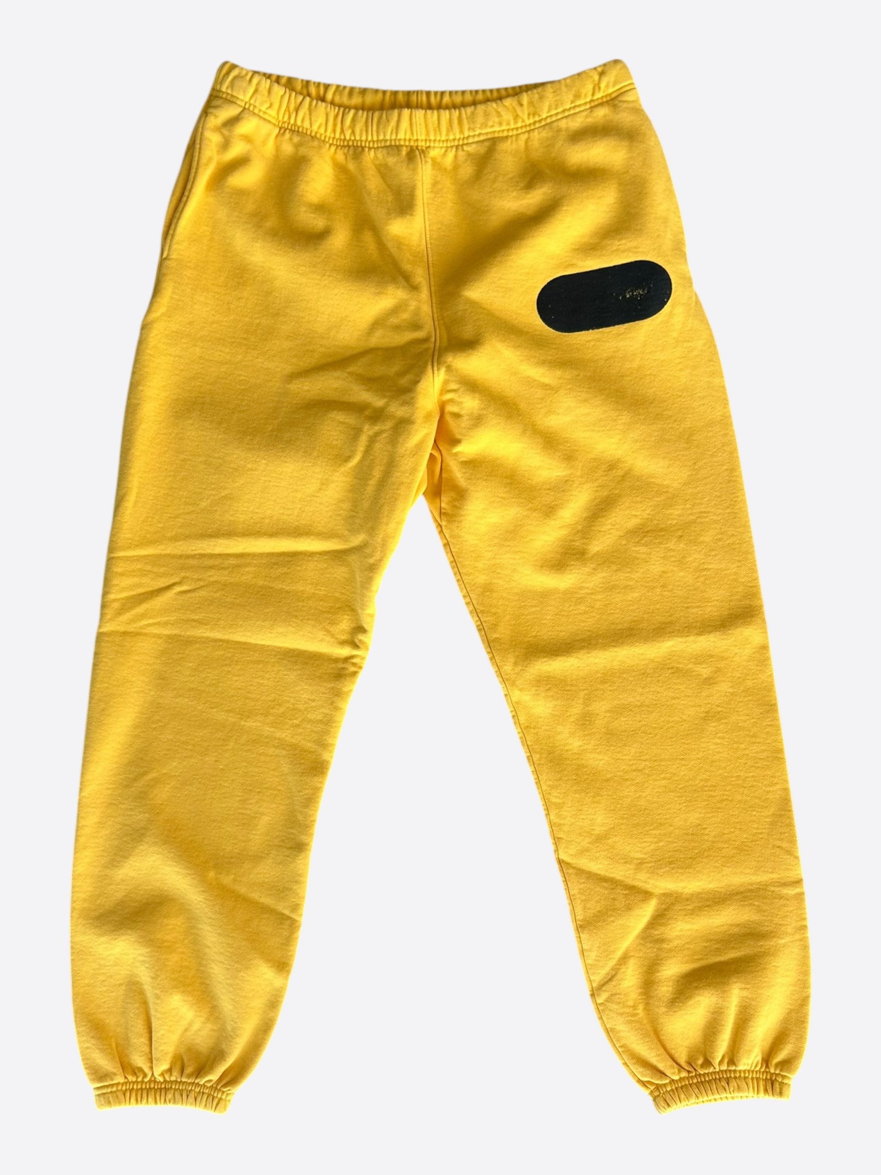 Gallery Dept. Gallery Dept Yellow & Black Sweatpants Size US 30 / EU 46 - 1 Thumbnail