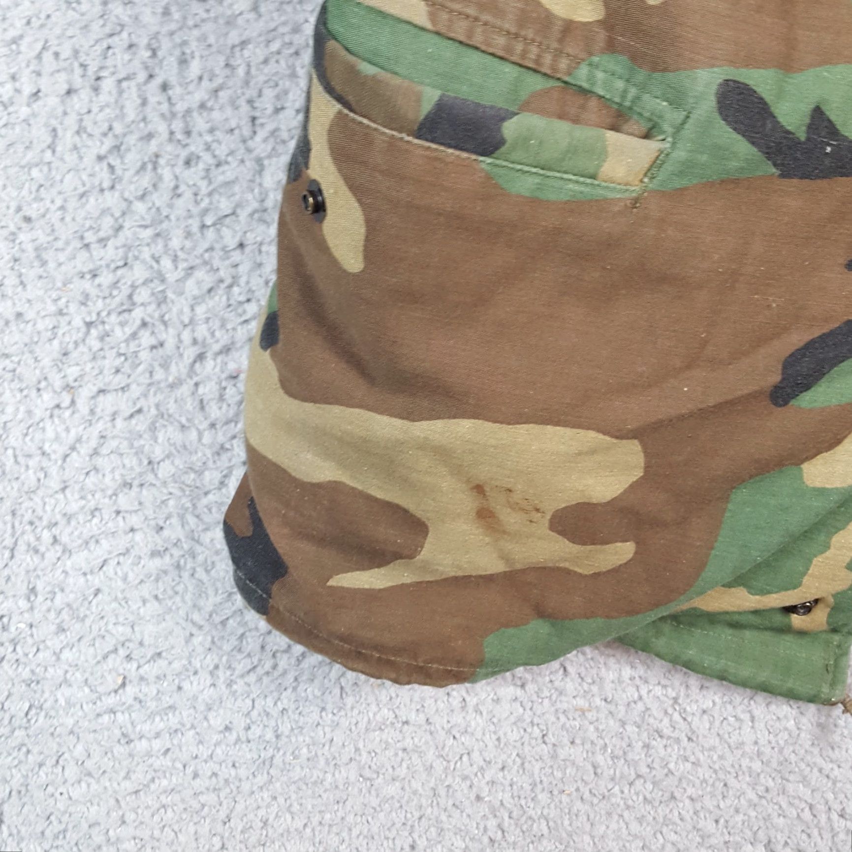 Vintage Vintage Military Coat M65 Field Jacket Men’s Size S Camouflage Cotton Lined All Seasons Retro 90s Y2K Army Camo Size US S / EU 44-46 / 1 - 4 Thumbnail