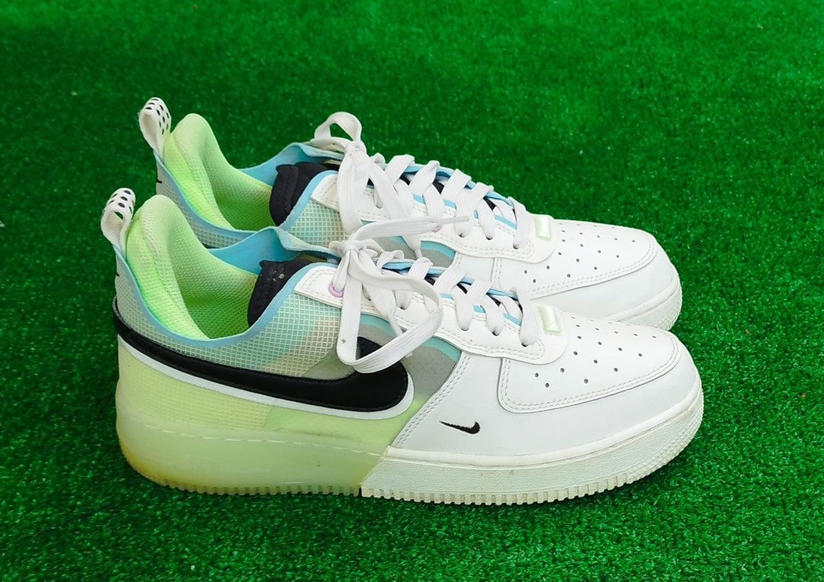 Nike Nike Air Force 1 React Sail Barely Volt Size US 7 / EU 40 - 1 Thumbnail