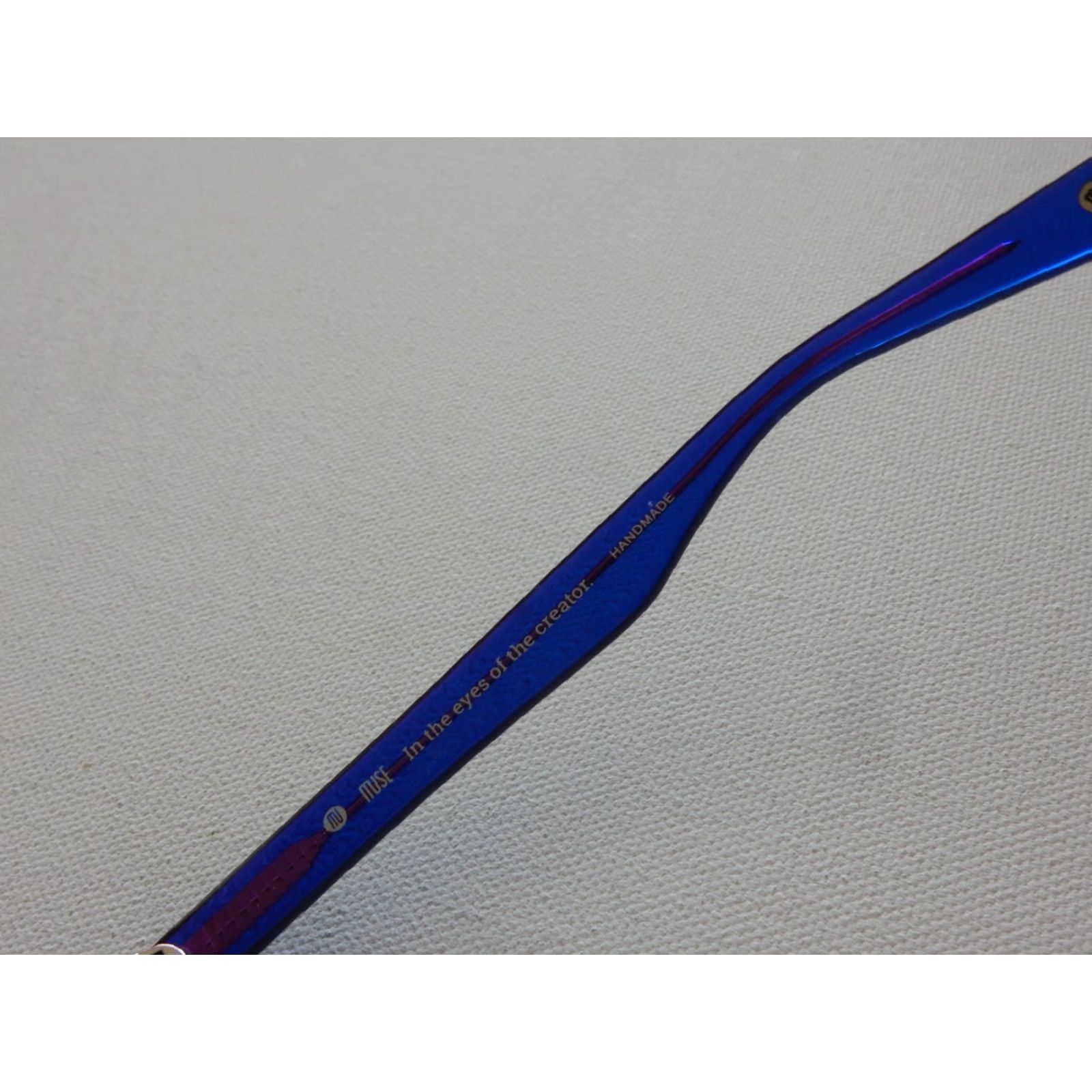 Vintage VINTAGE Muse Sunglasses Women's Blue 51mm 20 145 22 049 Size ONE SIZE - 5 Thumbnail