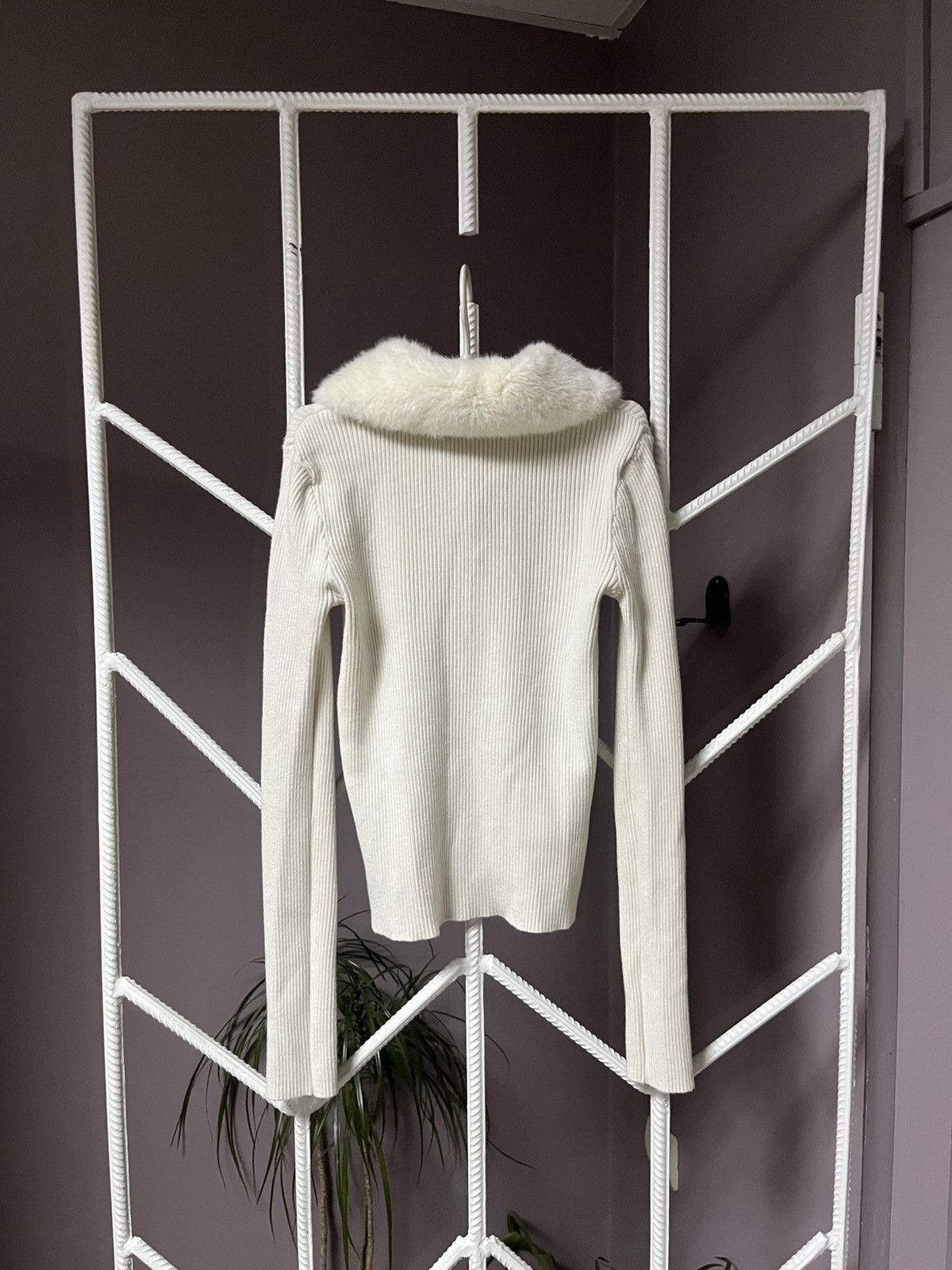 Juicy Couture Cute Fur Collar Sweater Half Zip Size S / US 4 / IT 40 - 6 Thumbnail