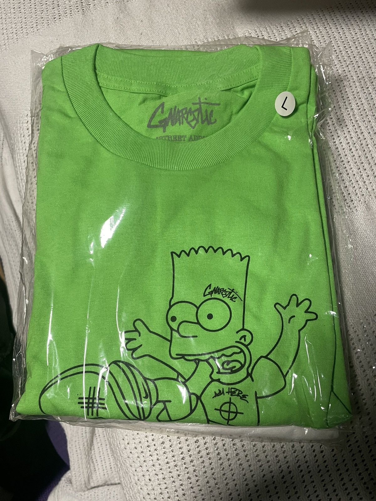 Gnarcotic Bart Simpson Skater Tee Size US L / EU 52-54 / 3 - 1 Preview