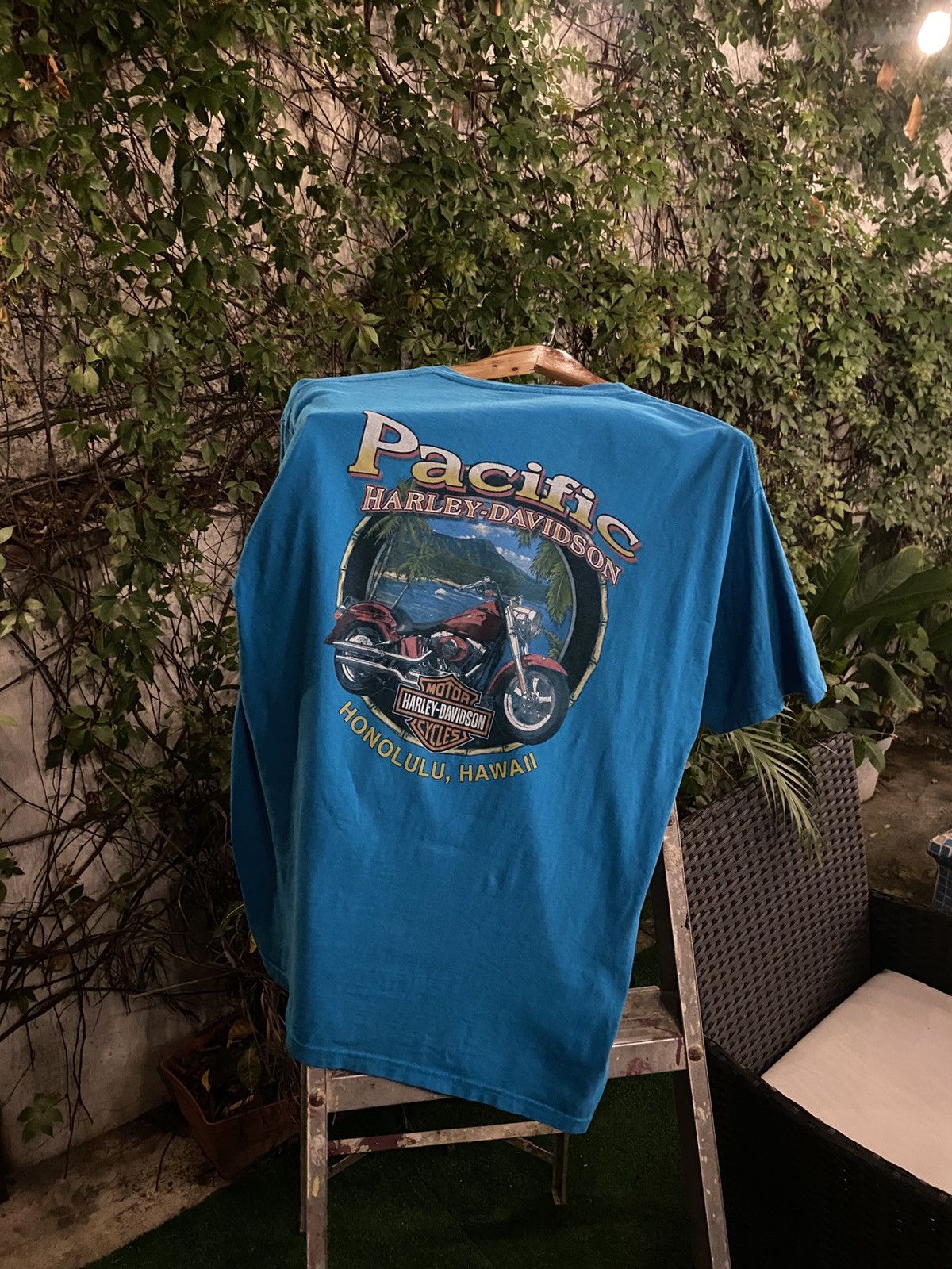 Harley Davidson vtg Harley Davidson Honolulu, Hawaii T shirt Size US L / EU 52-54 / 3 - 5 Thumbnail