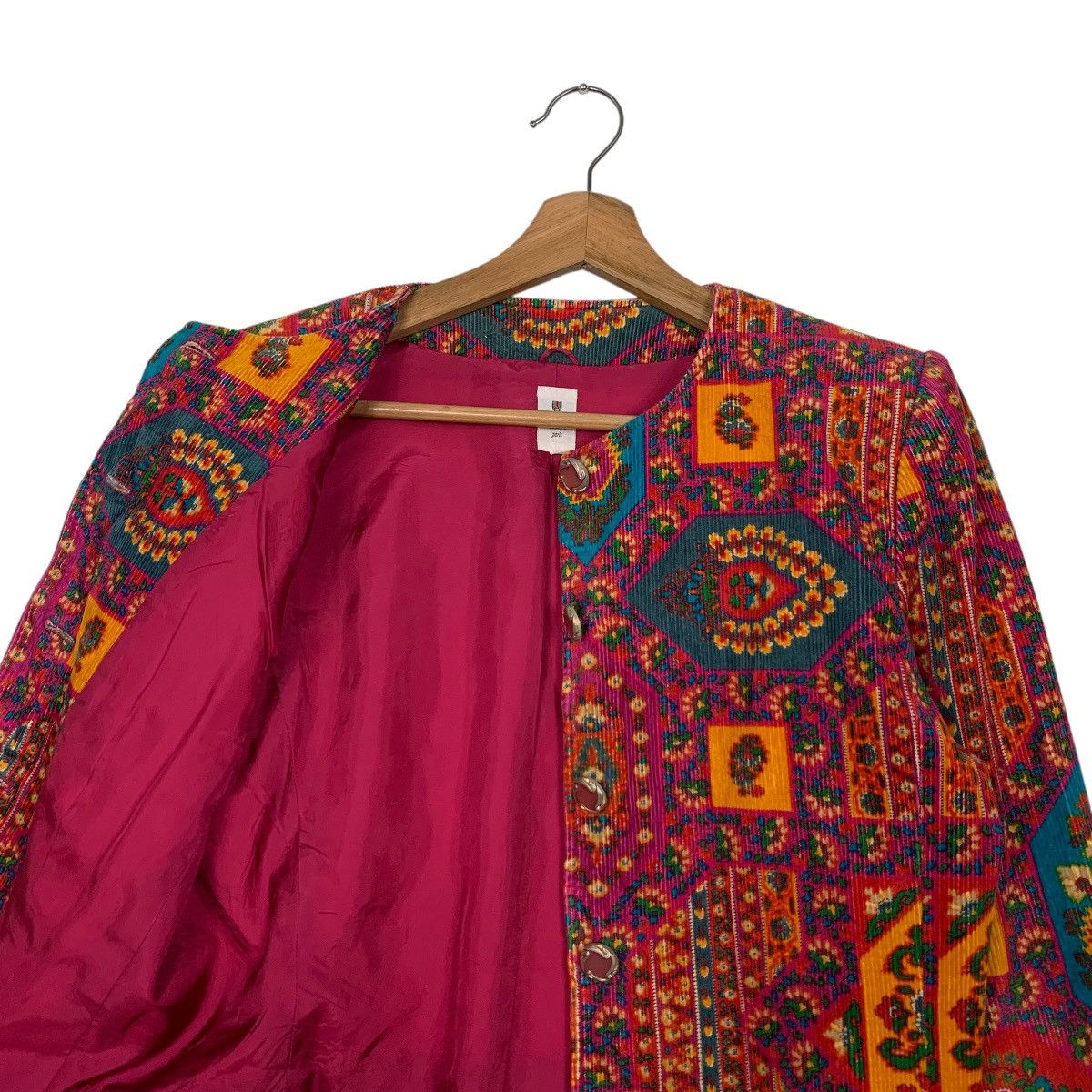 Ungaro Paris 90's UNGARO Tapestry Jacquard Pattern Jacket #2728-C123 Size S / US 4 / IT 40 - 10 Thumbnail