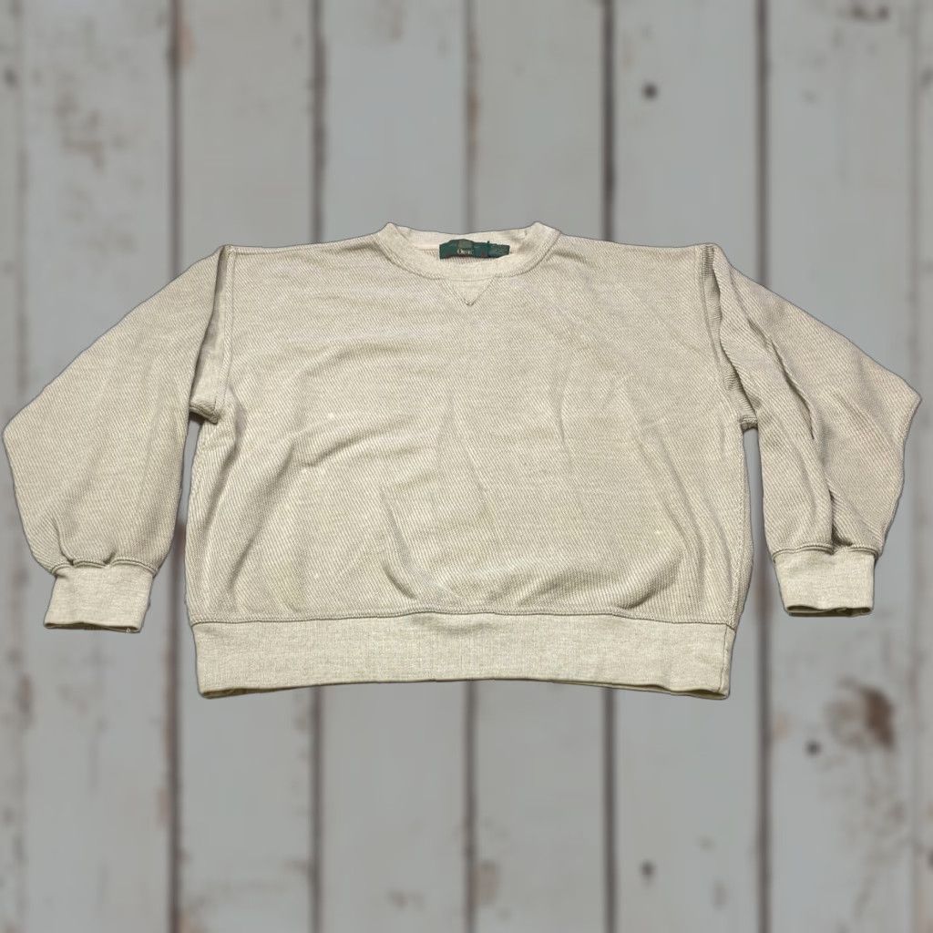 Orvis Orvis Sweatshirt Mens Medium Beige Heavyweight Crew Neck Long Sleeves 7518 Mens Size US M / EU 48-50 / 2 - 1 Thumbnail