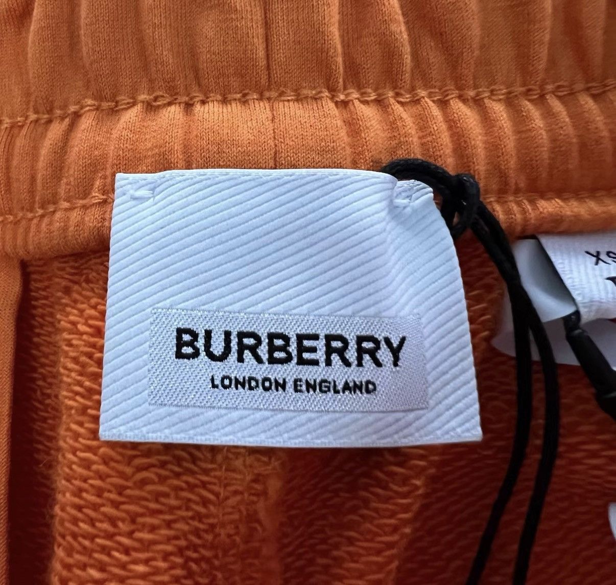 Burberry Burberry Orange Logo Embroidered Sweatpants J41 Size 26" / US 2 / IT 38 - 3 Thumbnail