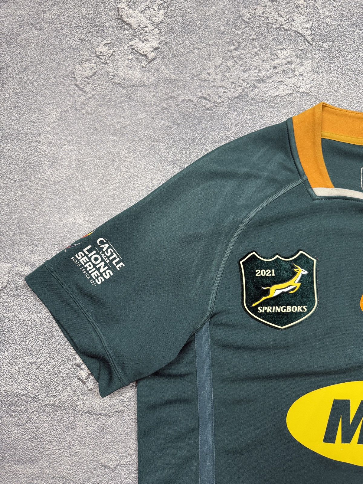 Asics Asics South Africa Rugby Team Jersey Sportswear Size M Size US M / EU 48-50 / 2 - 7 Thumbnail