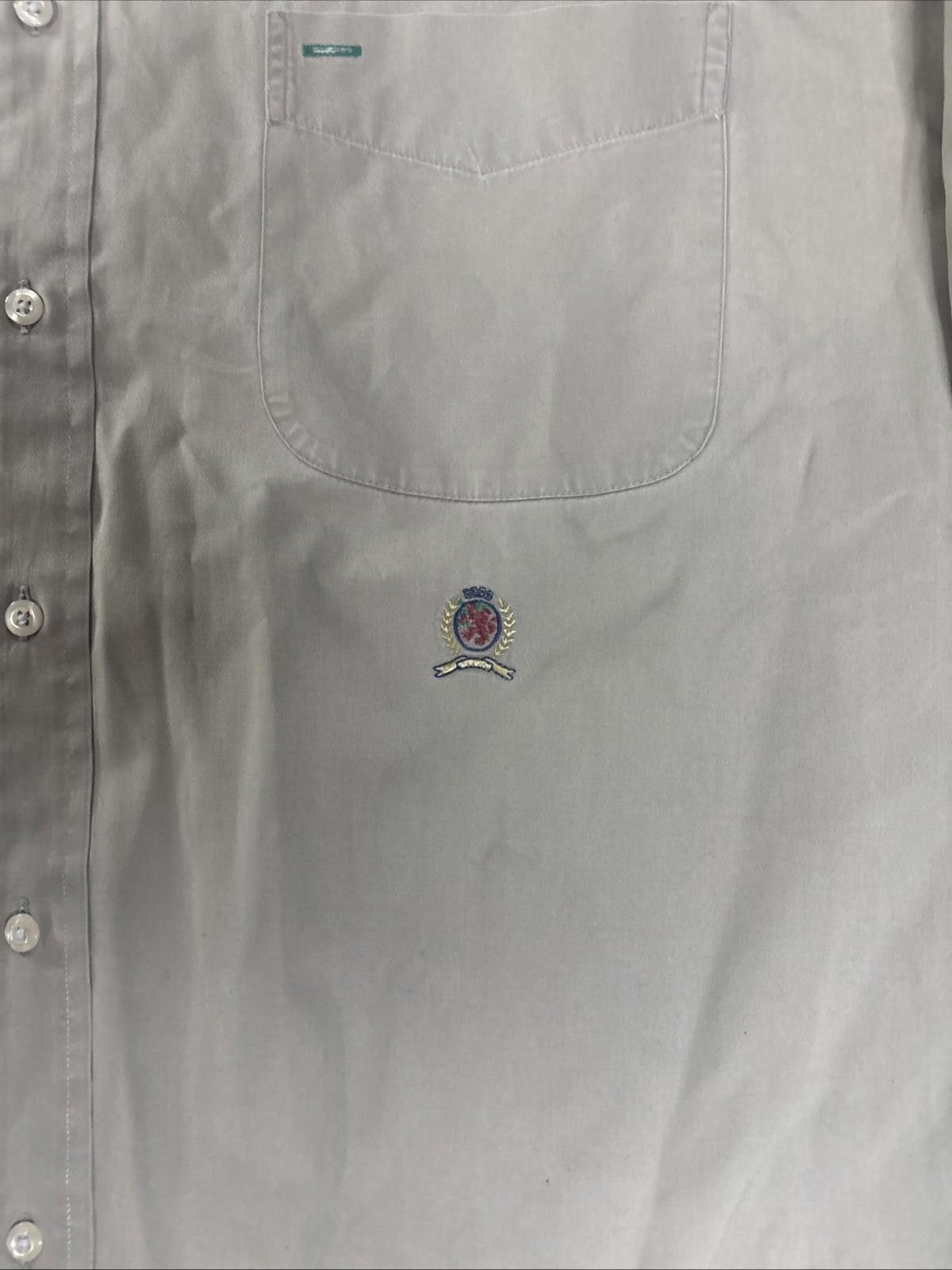 Tommy Hilfiger Tommy Hilfiger Men’s Long Sleeve Button Up Crest Logo XL Size US XL / EU 56 / 4 - 6 Thumbnail
