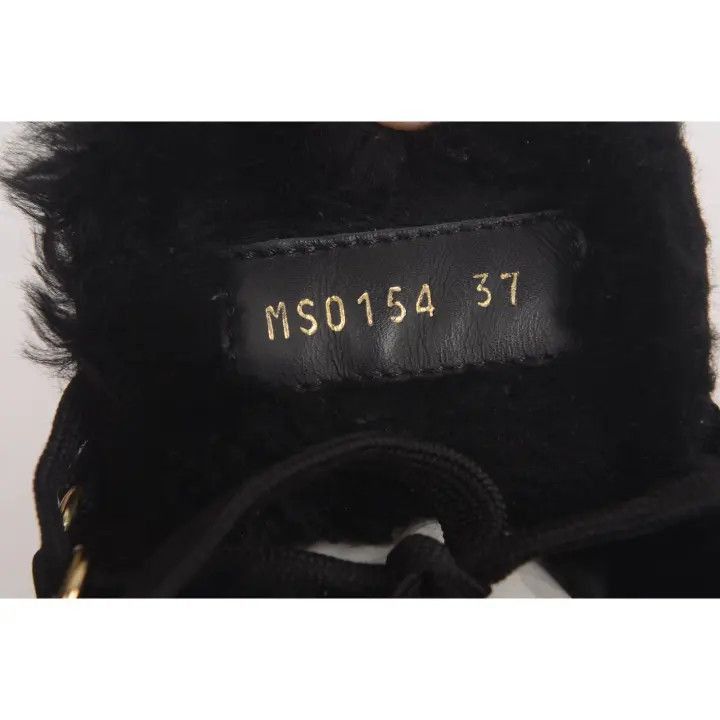 Louis Vuitton Louis Vuitton Black Suede High-Top Sneakers -2508 Size US 6.5 / EU 39-40 - 2 Thumbnail