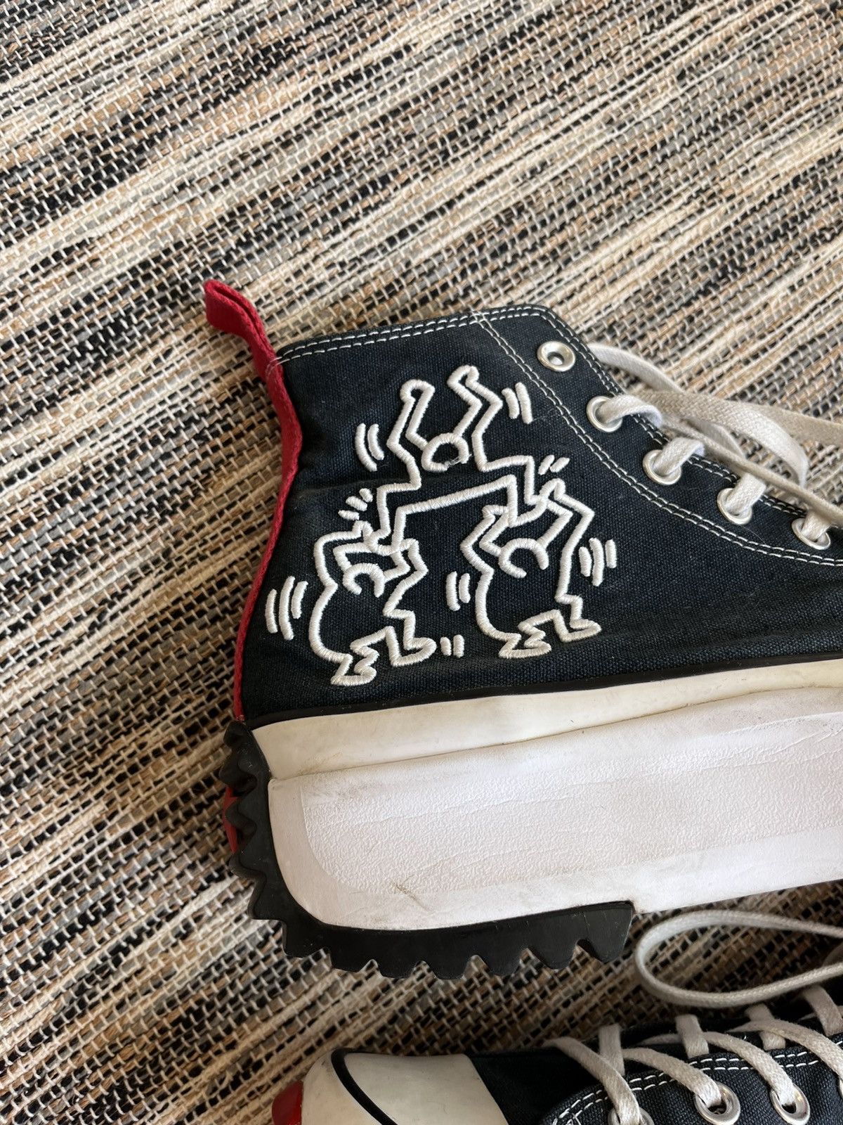 Converse × Keith Haring Converse Keith Haring Run Star Hike High Top Sneakers chuck Size US 10 / EU 43 - 6 Thumbnail