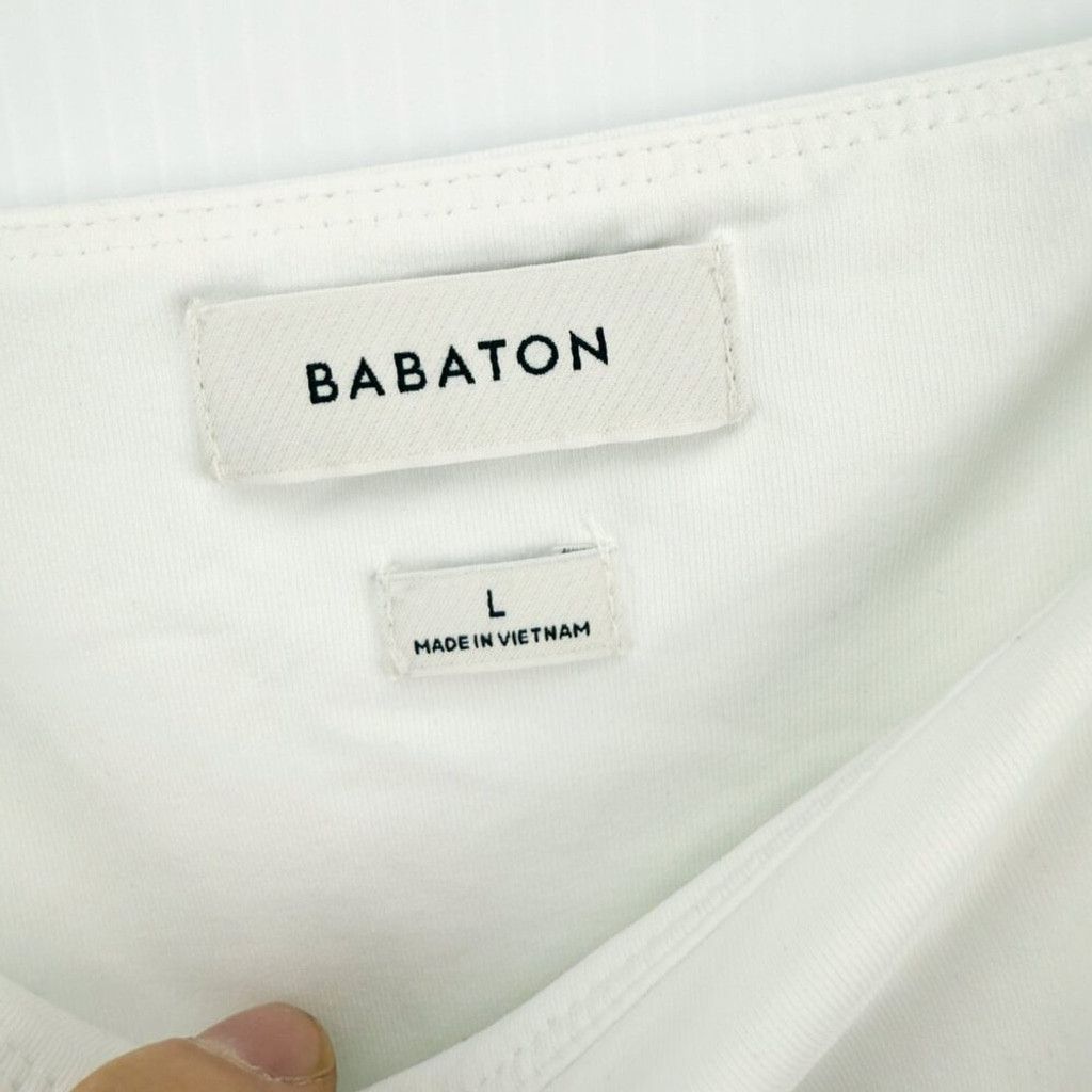 Other BABATON Original Contour Square-neck White Bodysuit L Size L / US 10 / IT 46 - 5 Thumbnail