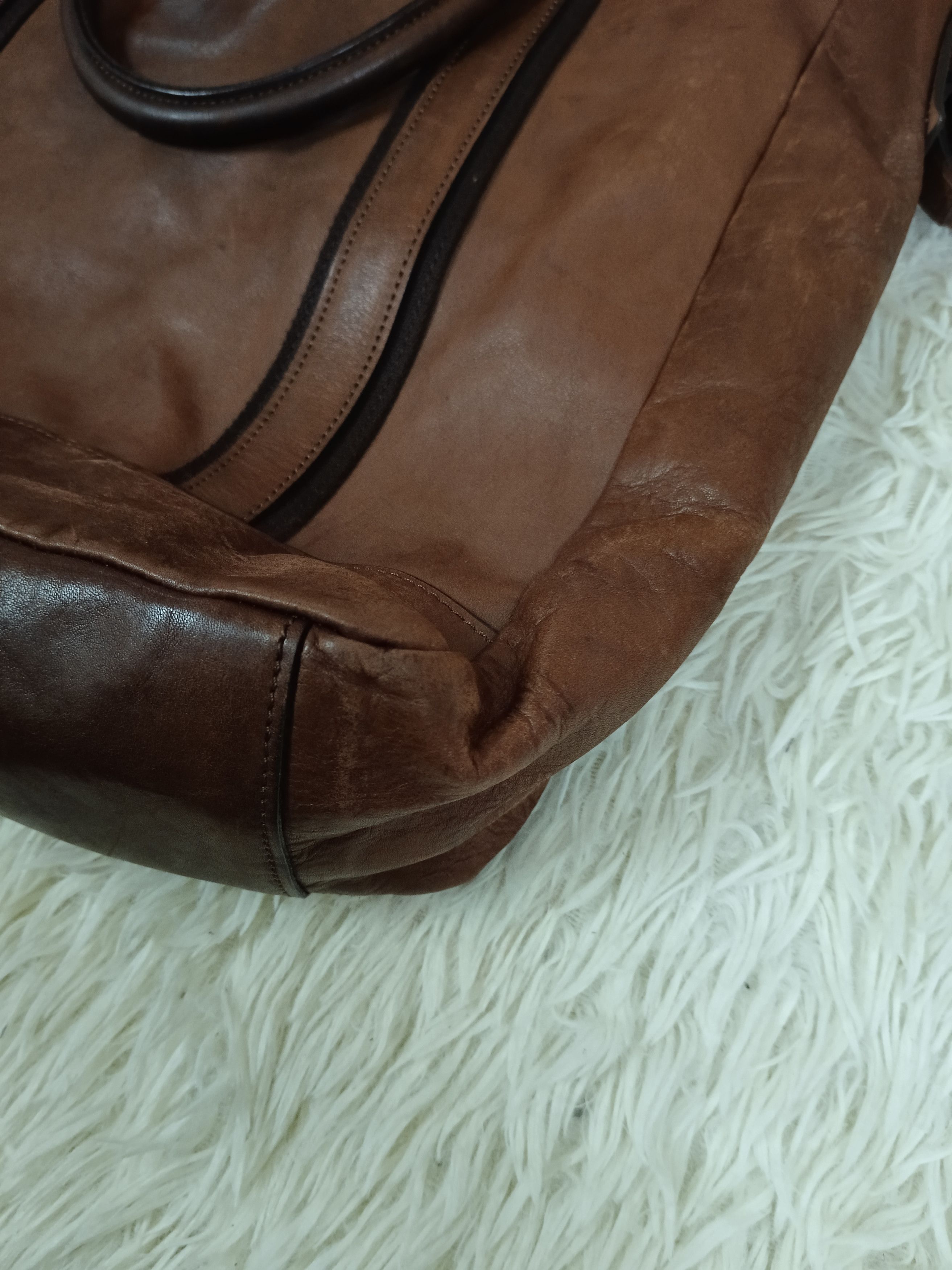 Burberry BURBERRY 2WAYS PATINA LEATHER Size ONE SIZE - 8 Thumbnail