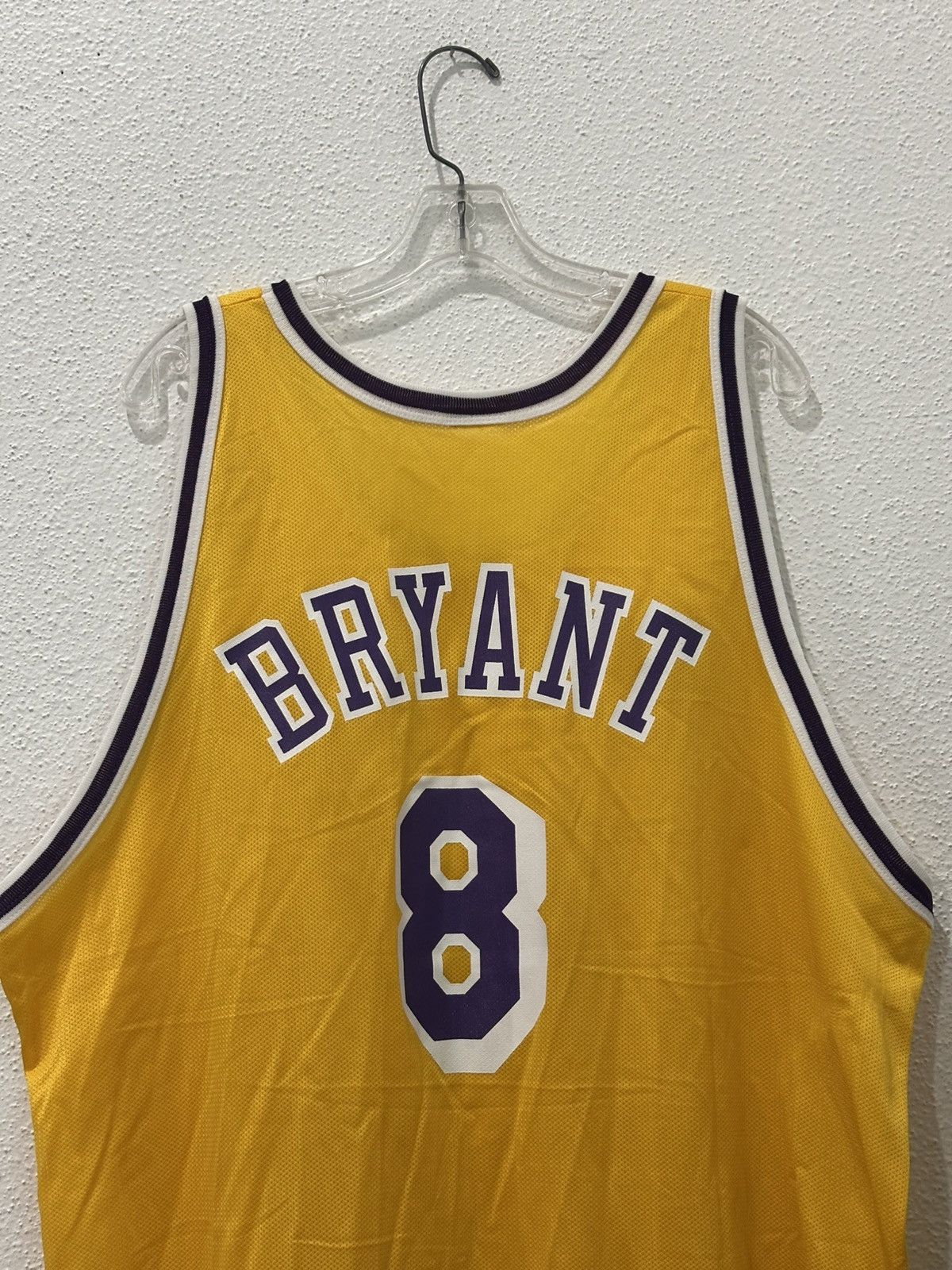 Champion Vintage 90s Los Angeles Lakers Kobe Bryant Champion Jersey Size US XXL / EU 58 / 5 - 5 Thumbnail