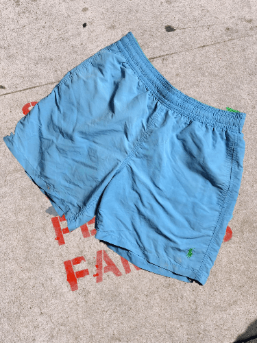 Polo Ralph Lauren Vtg Polo Ralph Lauren Swim Trunks Men's Pony Preppy Shorts Size US 30 / EU 46 - 1 Thumbnail