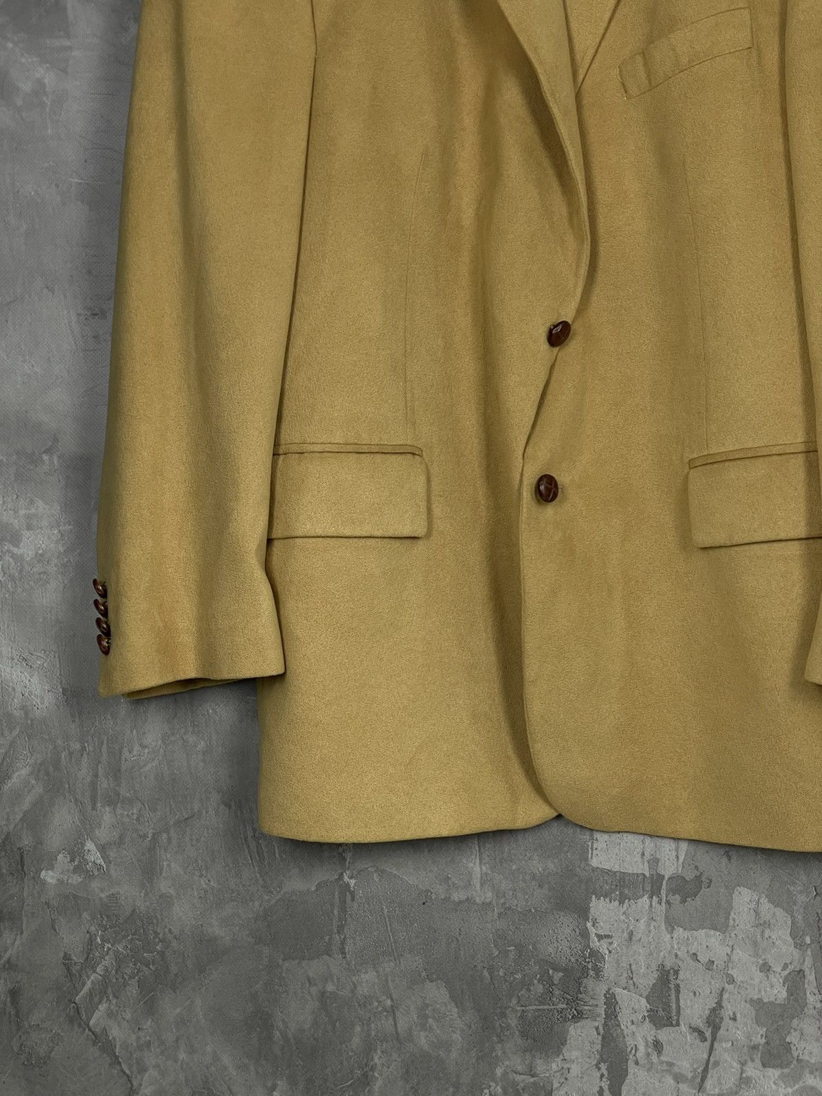 Polo Ralph Lauren × Ralph Lauren Polo Ralph Lauren Vintage 90s Heavy Blazer Size 46R - 5 Thumbnail