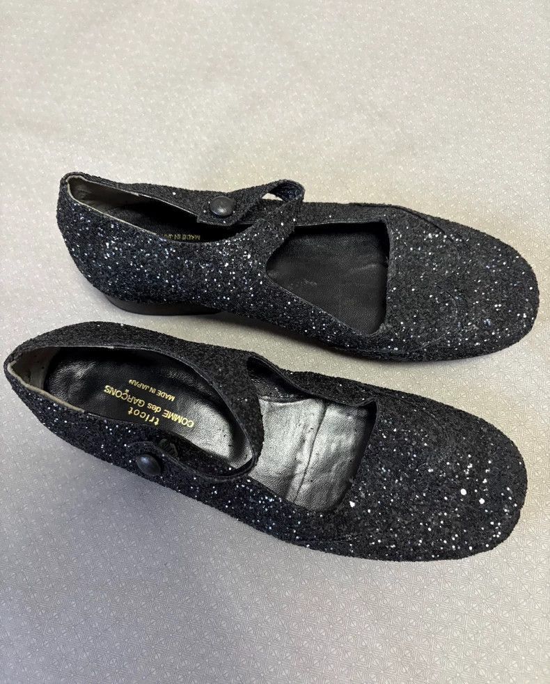Comme des Garcons Comme des Garçons Glitter Mary Jane Shoes-2506 Size US 5 / IT 35 - 7 Thumbnail