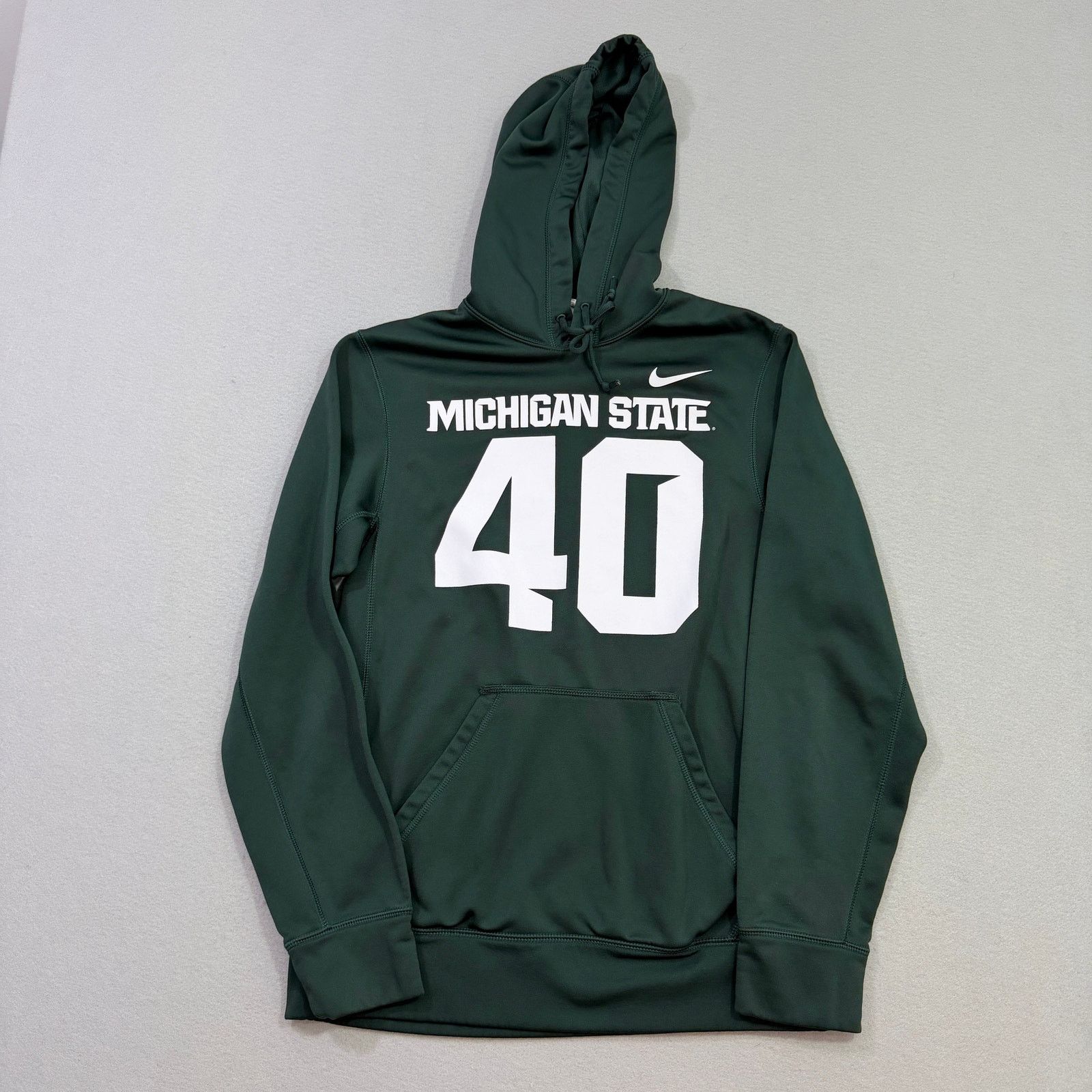 Nike Nike Michigan State Spartans Football Hoodie Small Green Size US S / EU 44-46 / 1 - 1 Thumbnail