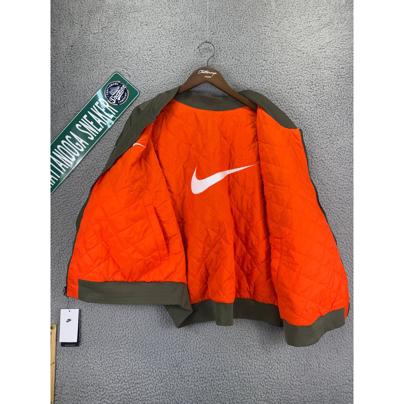 Nike Nike Reversible Bomber Jacket Womens Size 3X Fit Mens XL Size 3XL / US 20-22 - 8 Thumbnail
