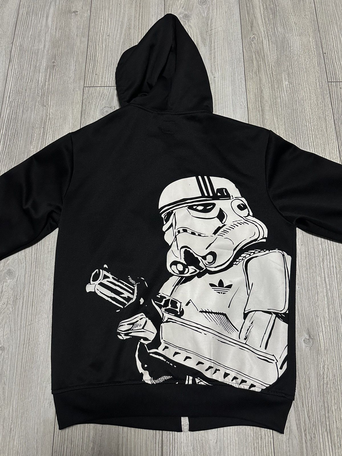 Vintage Adidas Originals Stormtrooper Star Wars hoodie P99646 Size US M / EU 48-50 / 2 - 7 Thumbnail