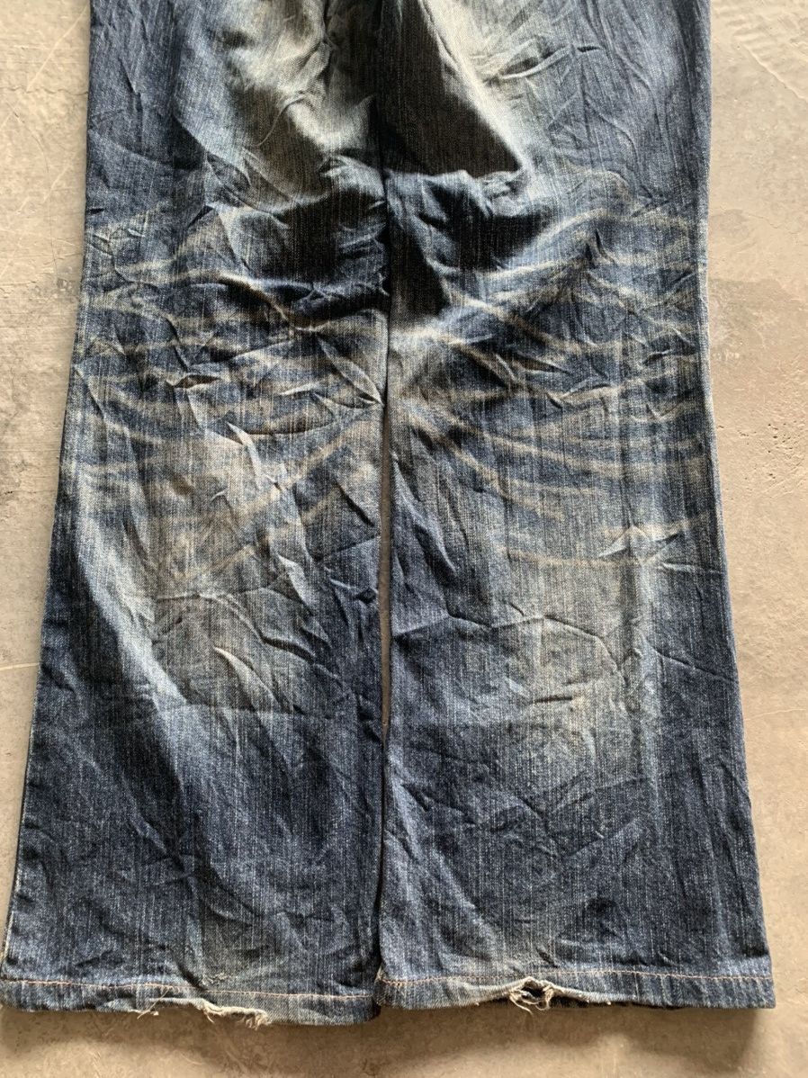 Edwin distressed flare vintage exclusive EDWIN jeans western style Size US 32 / EU 48 - 17 Thumbnail
