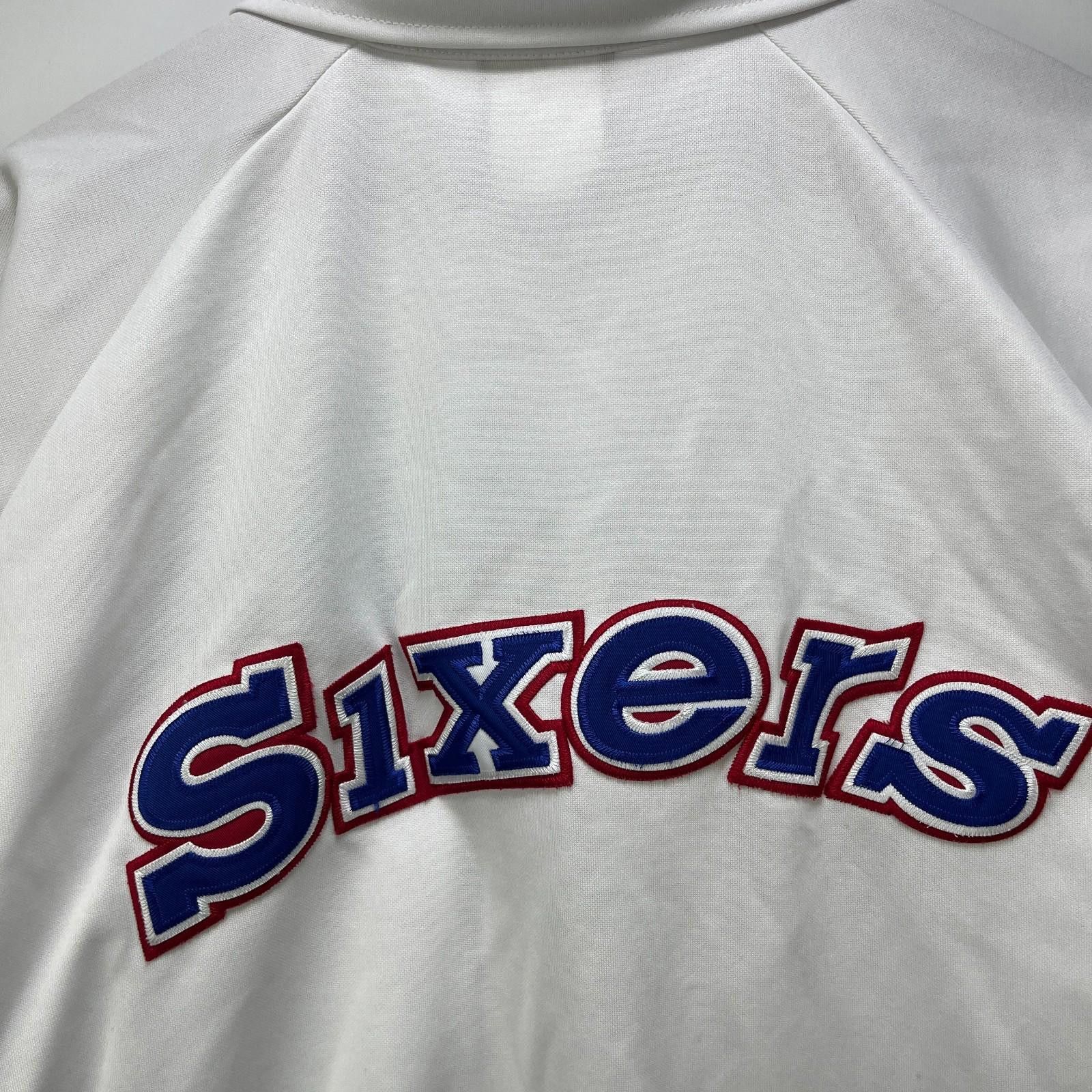 Other Vintage Philadelphia 76ers Warm Up Jersey XL Size ONE SIZE - 5 Thumbnail