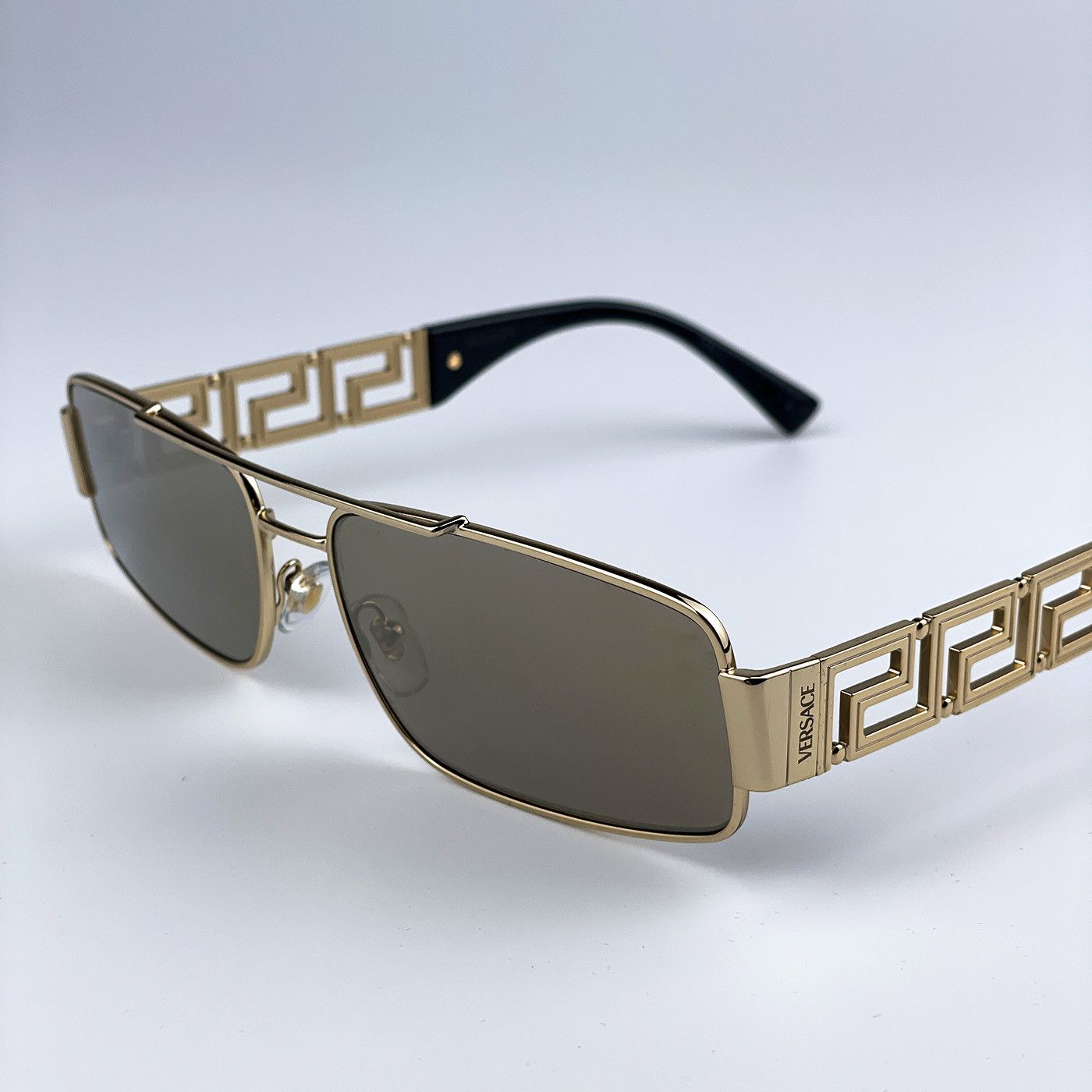 Versace NEW Versace VE2257 Greca 10025A Metal Unisex Sunglasses Size ONE SIZE - 7 Thumbnail