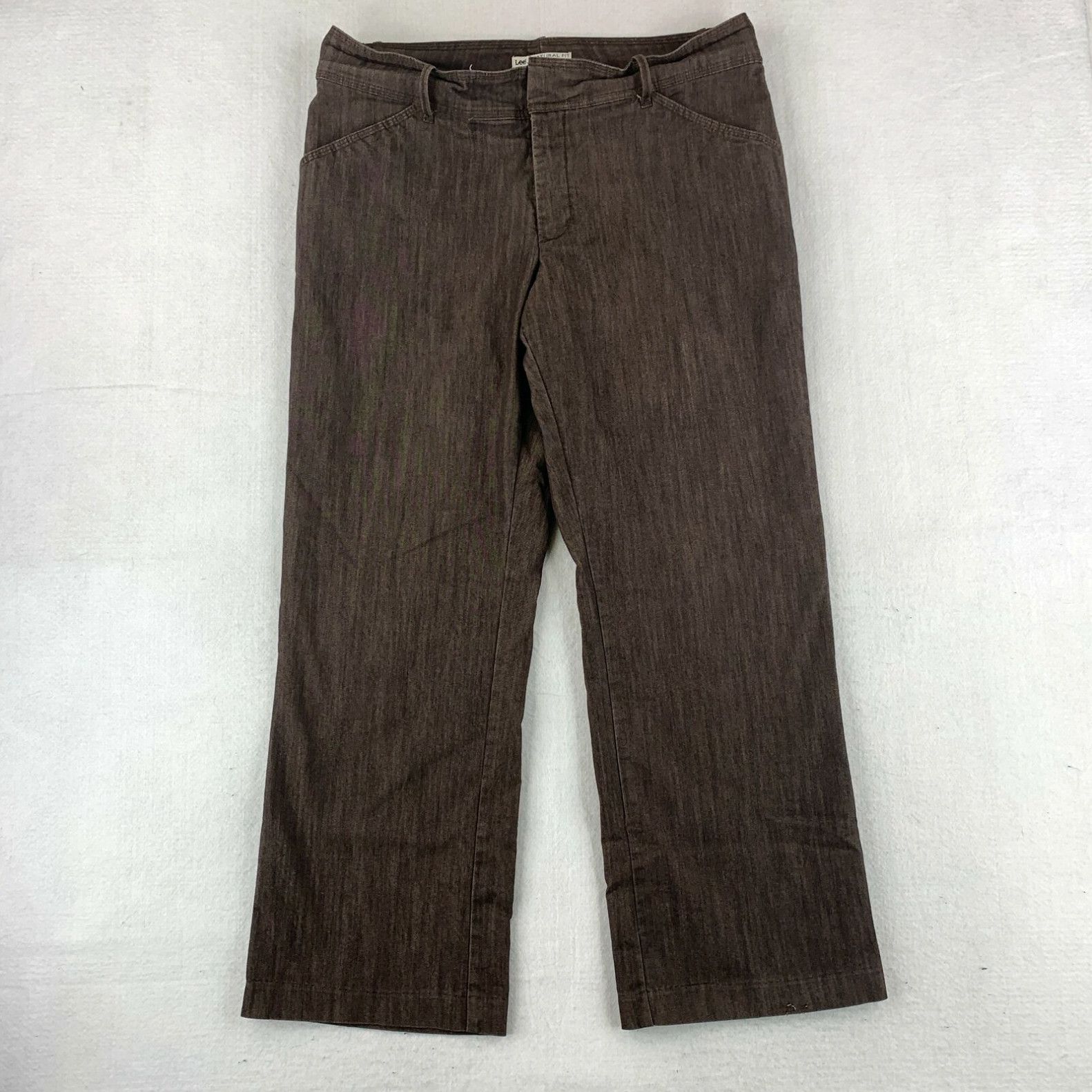 Short En Denim Lee Natural Fit Just-below-waist - Taille 8 Medium Pour Femme, Neuf Avec étiquette