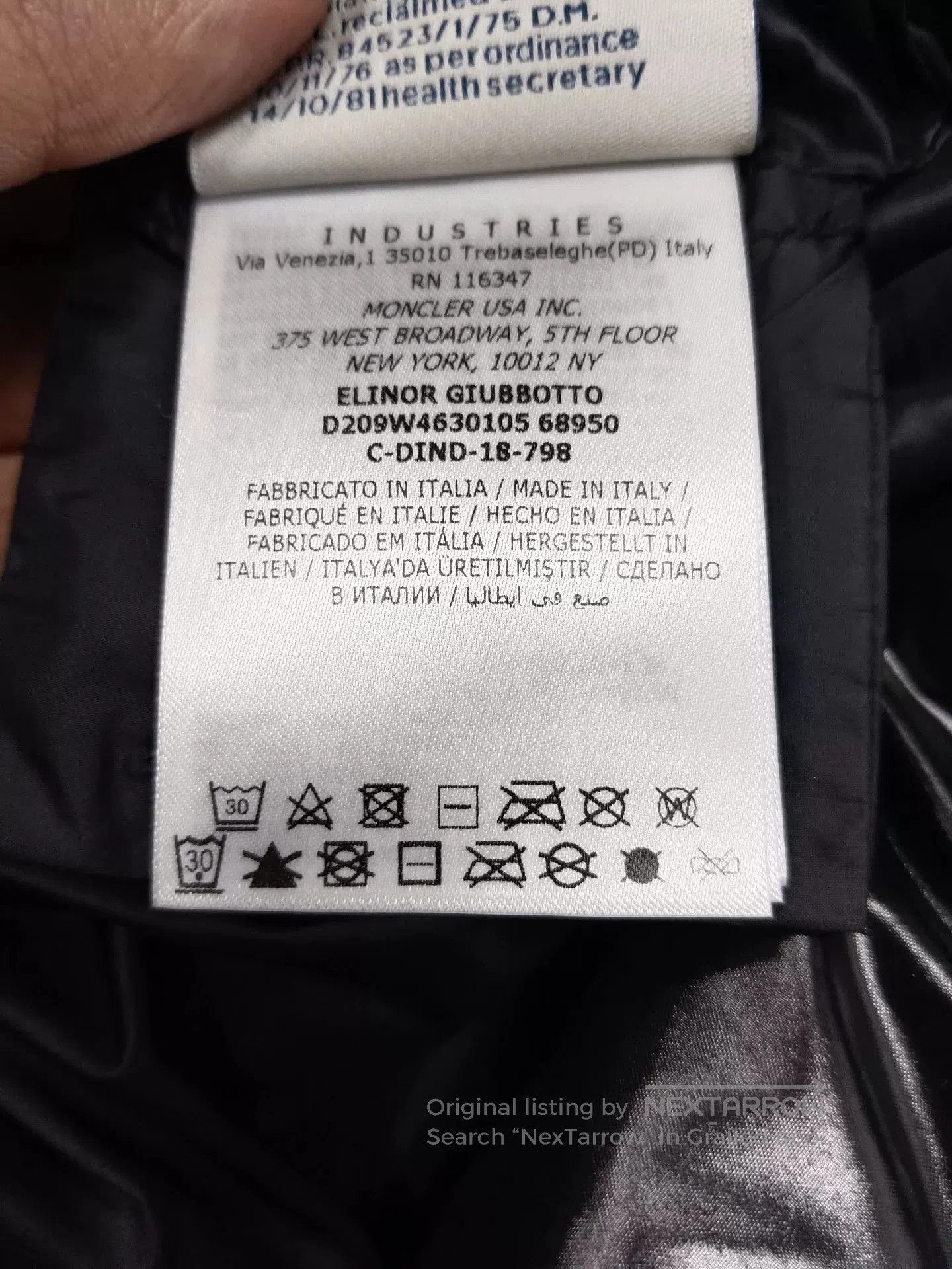 Moncler moncler black logo puffer jacket size 0. Size US XXS / EU 40 - 5 Thumbnail