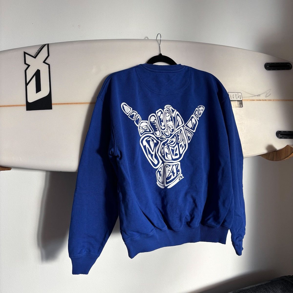Other Streetwear Sweater blau | Hang Lou Backprint | Limited Drop Size US L / EU 52-54 / 3 - 3 Thumbnail