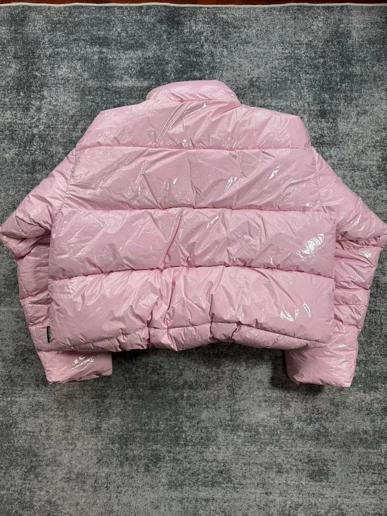 Balenciaga Balenciaga Pink glossy down jacket Size M / US 6-8 / IT 42-44 - 2 Thumbnail