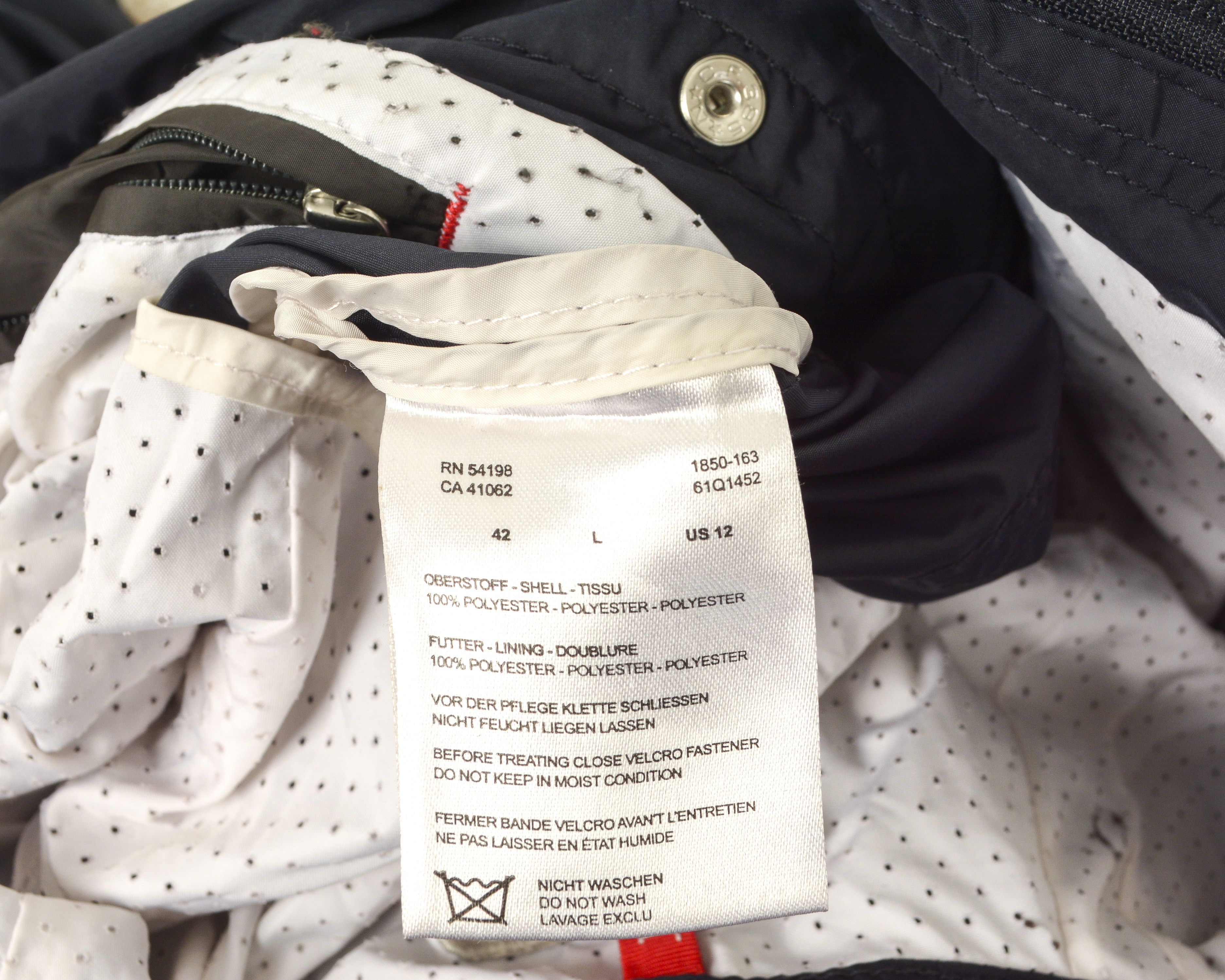 Bogner FIRE & ICE Women L Windbreaker Jacket Removable Hood Coat Size L / US 10 / IT 46 - 4 Thumbnail