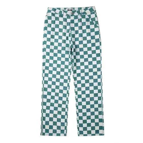 Jean Retro Colour Block Ripped Pants Size US 42 / EU 58 - 3 Thumbnail